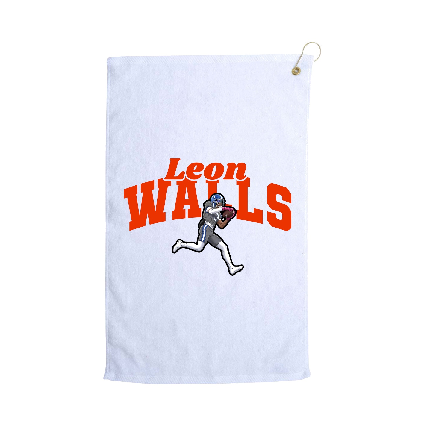 Golf Towel — Signature Arch in White