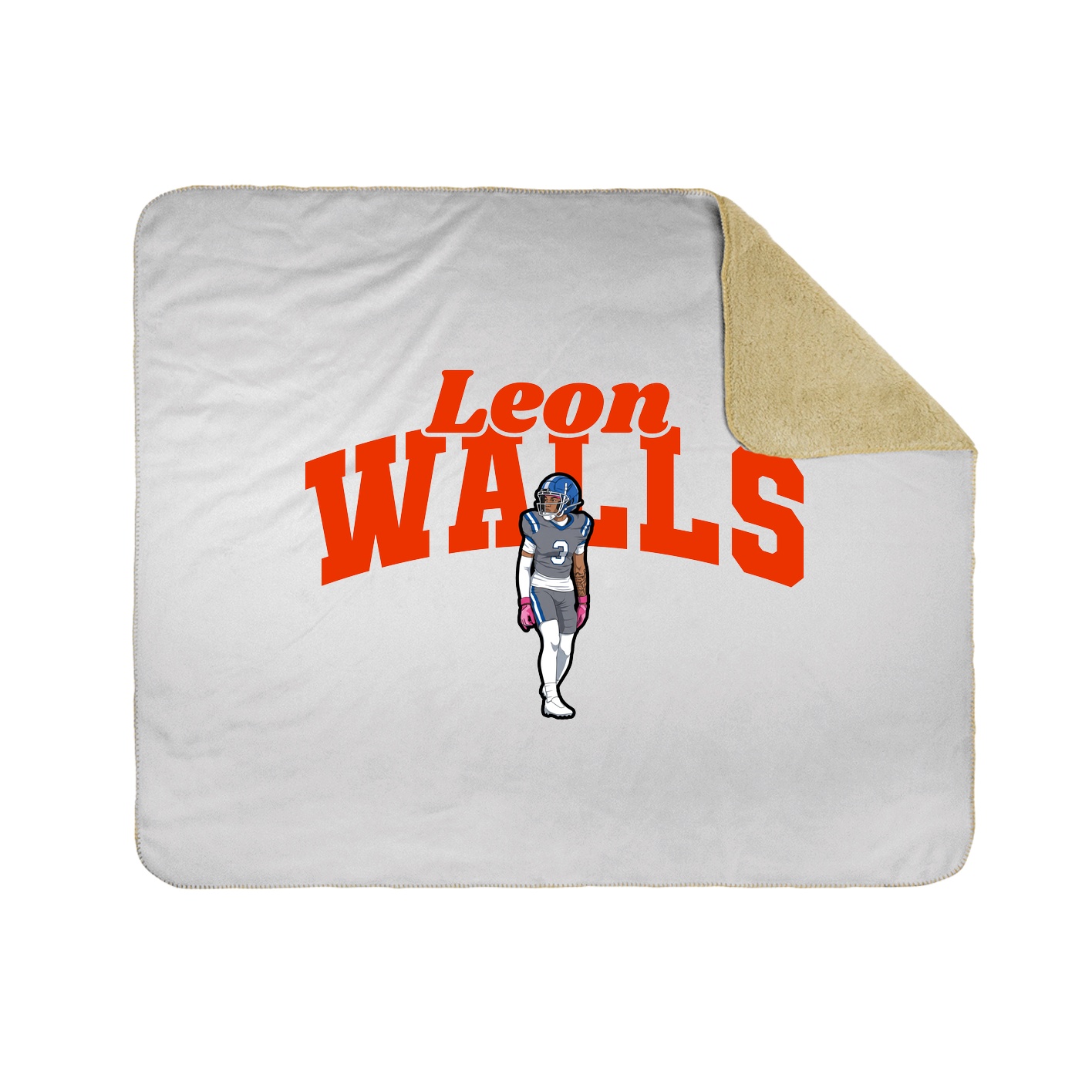 Throw Blanket — Signature Arch in White