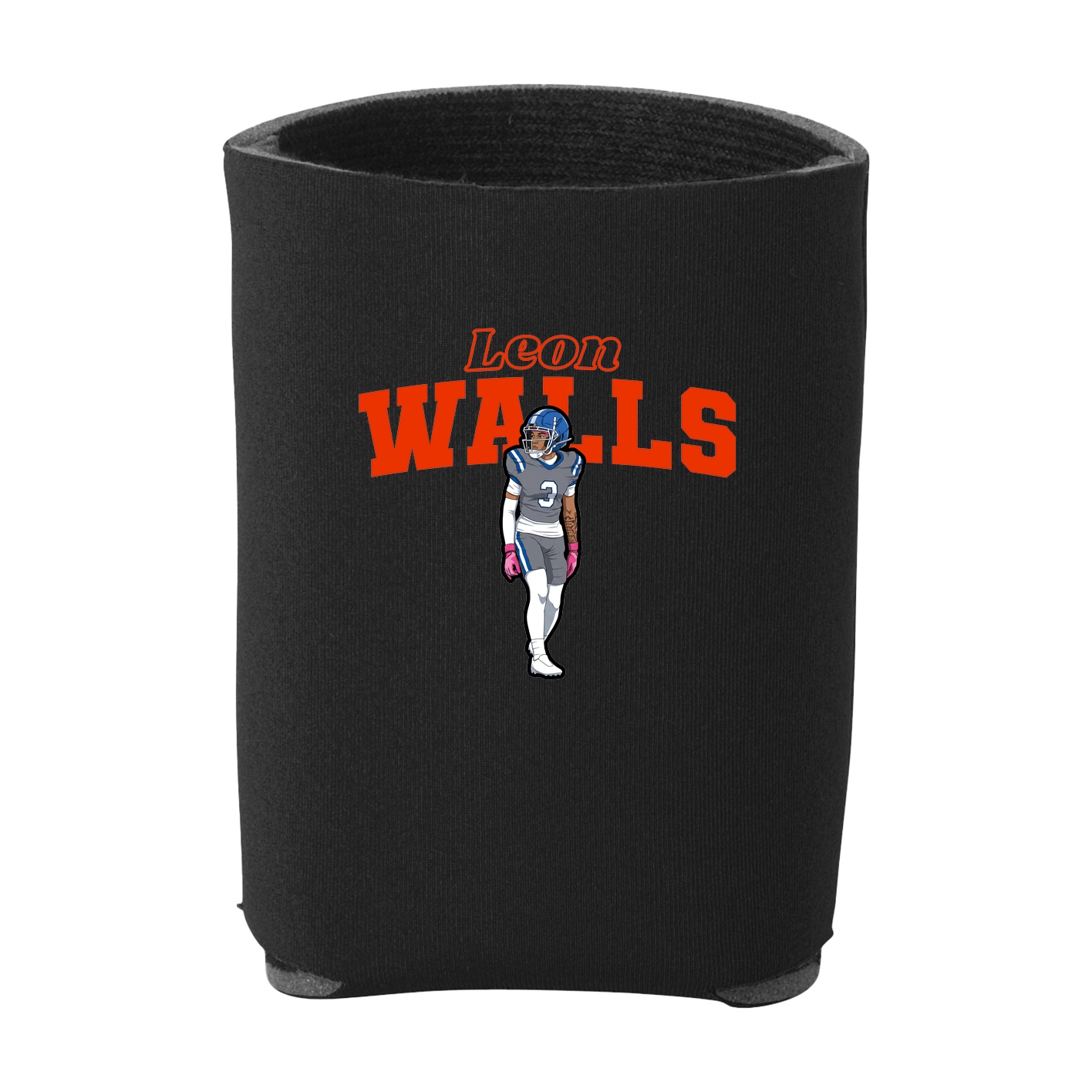 Can Holder — Name Arch in Black