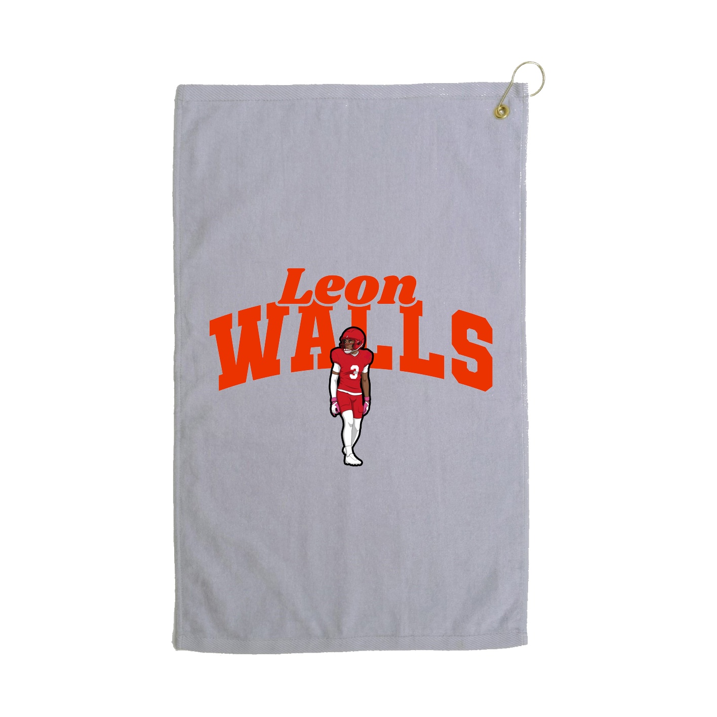 Golf Towel — Signature Arch in Grey