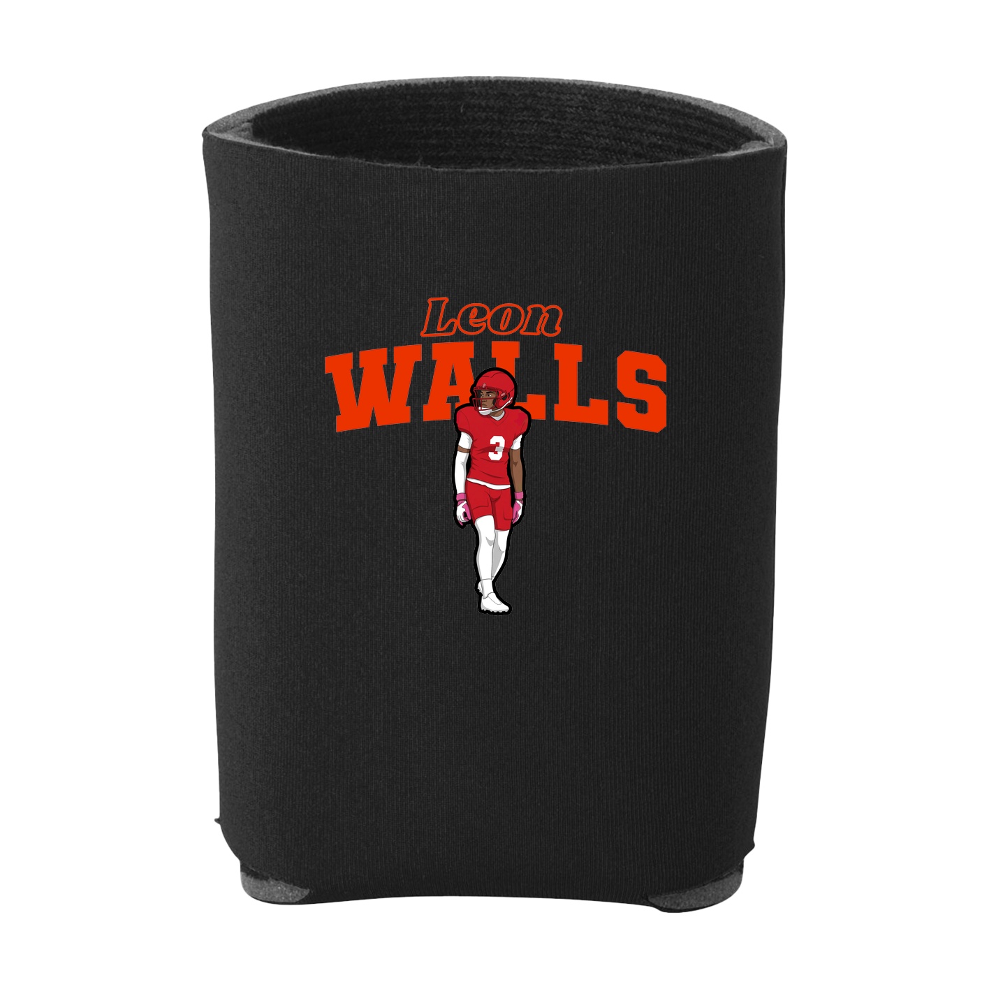 Can Holder — Name Arch in Black