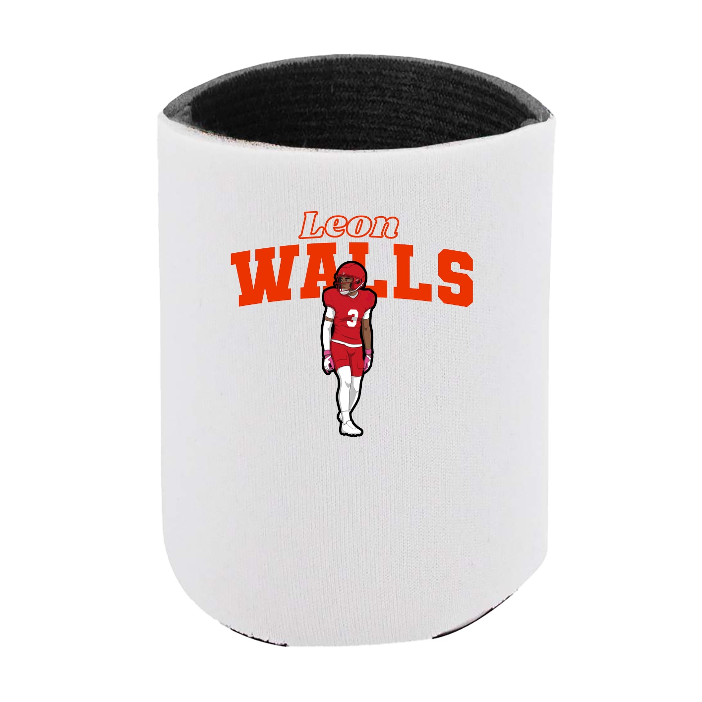 Can Holder — Name Arch in White