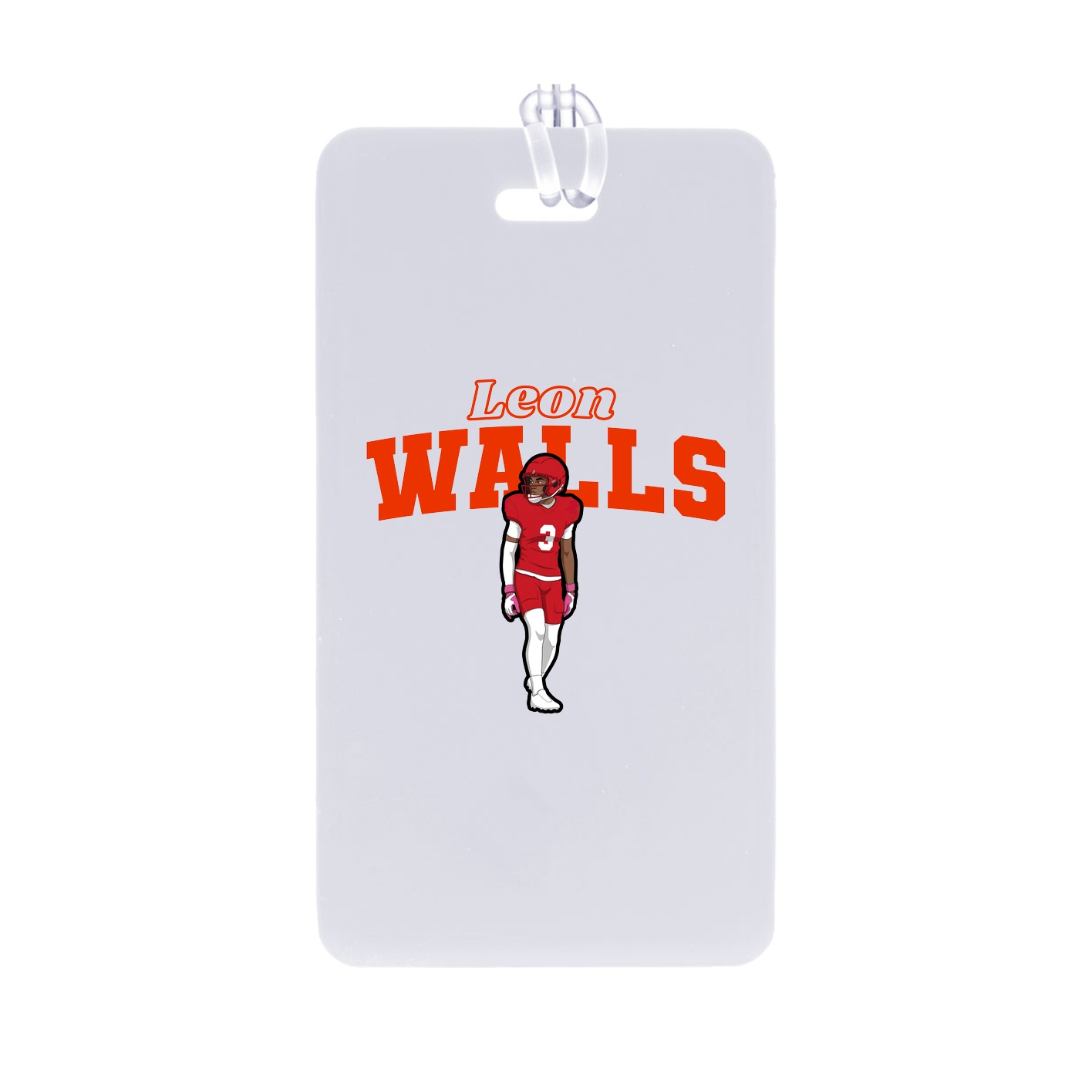 Bag Tag — Name Arch in Classic