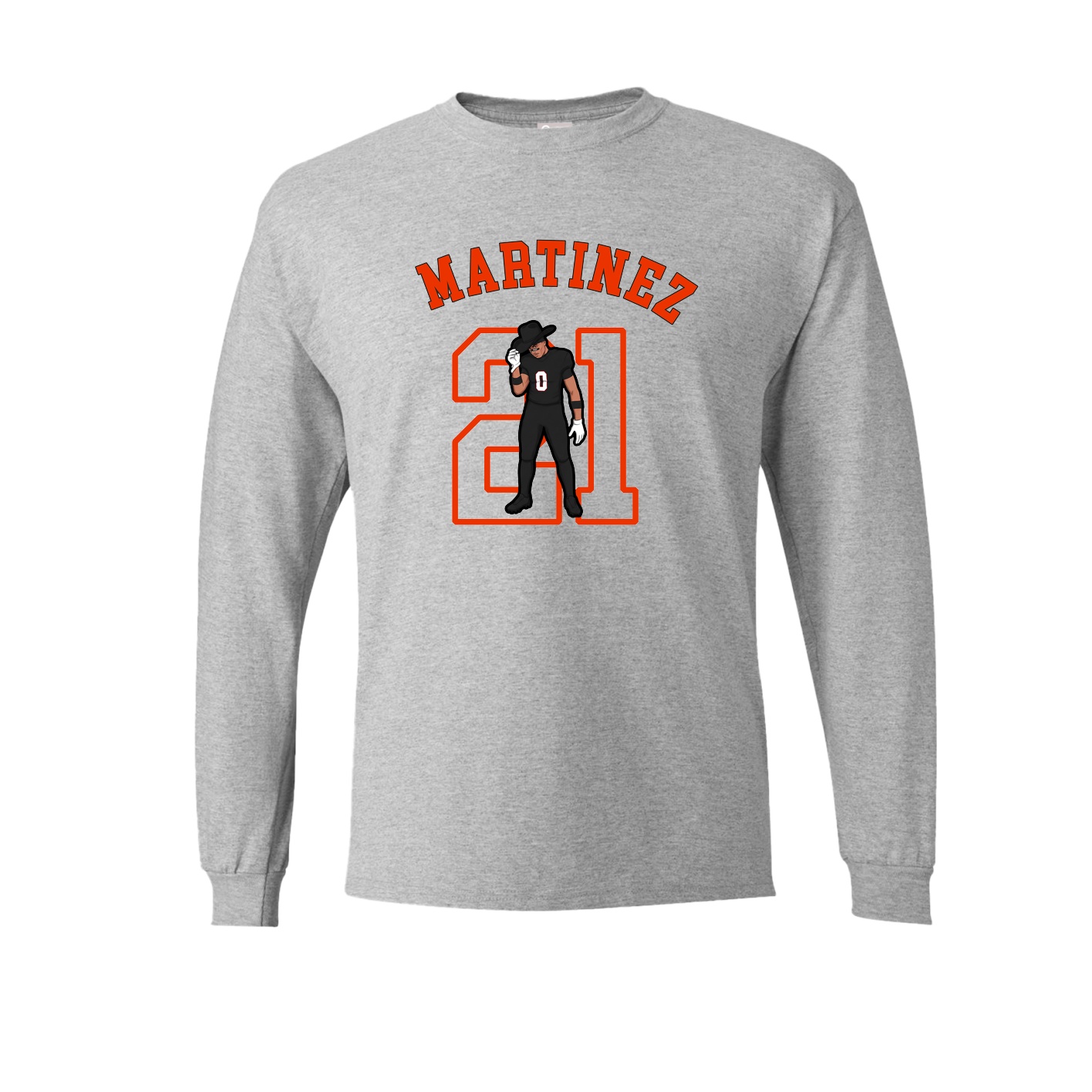 Long Sleeve Tee — Shirsey Arch in Grey