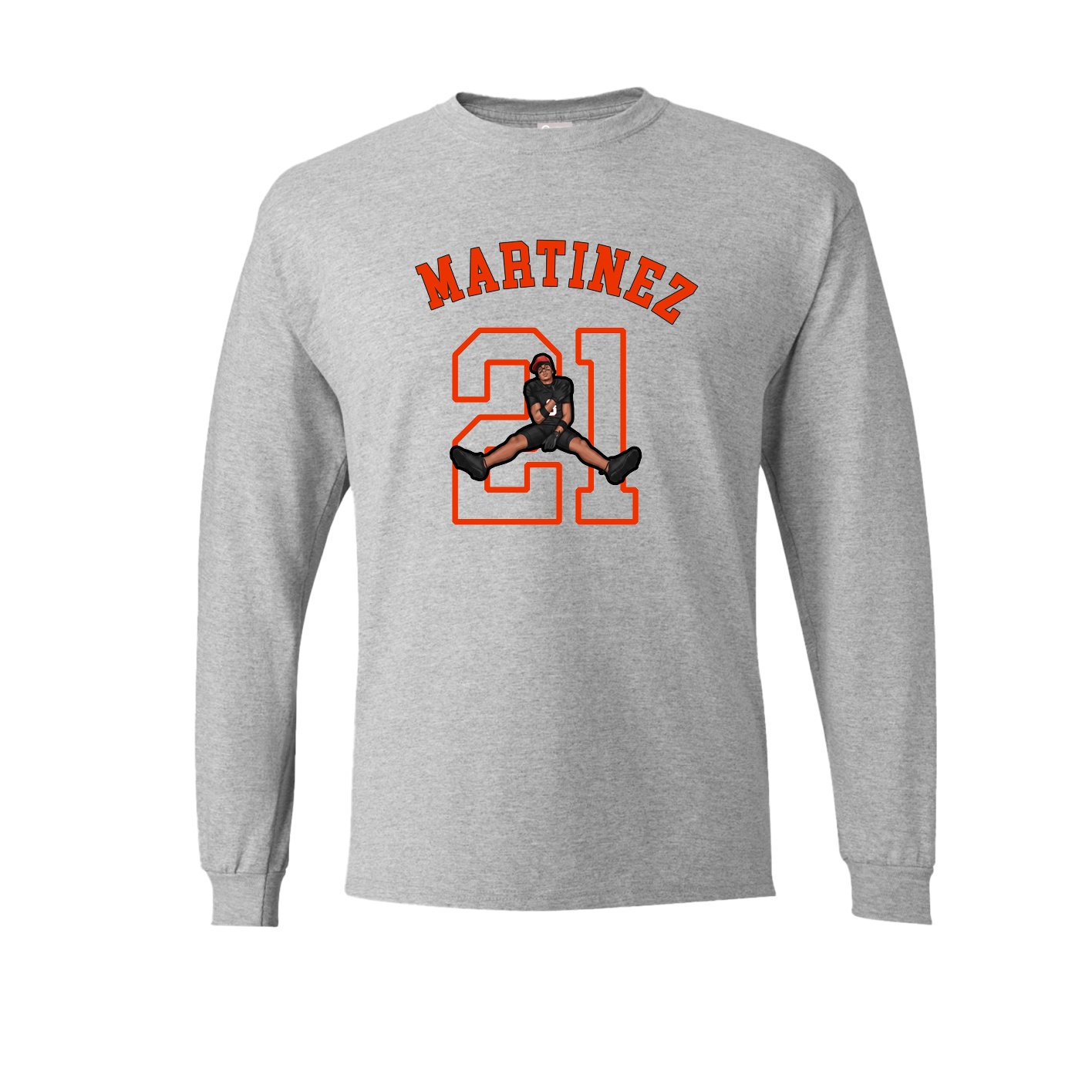 Long Sleeve Tee — Shirsey Arch in Grey