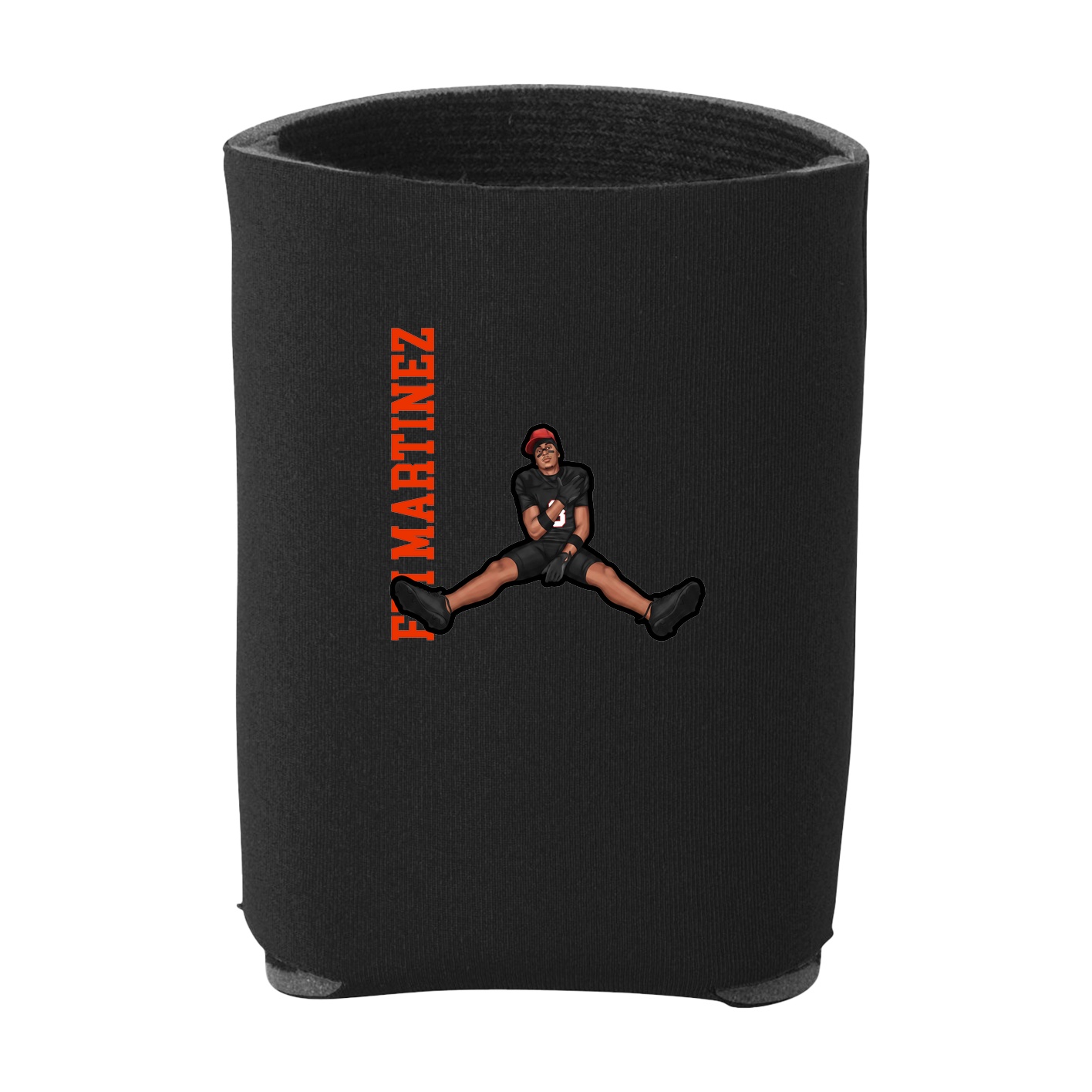 Can Holder — Name Vertical in Black