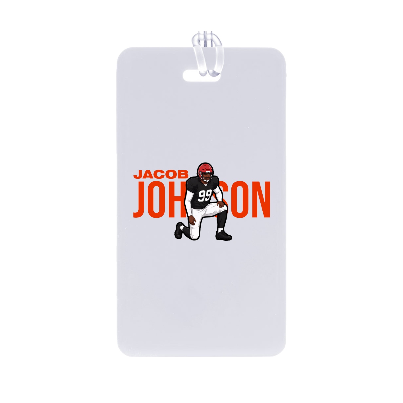 Bag Tag — Player Name in Classic