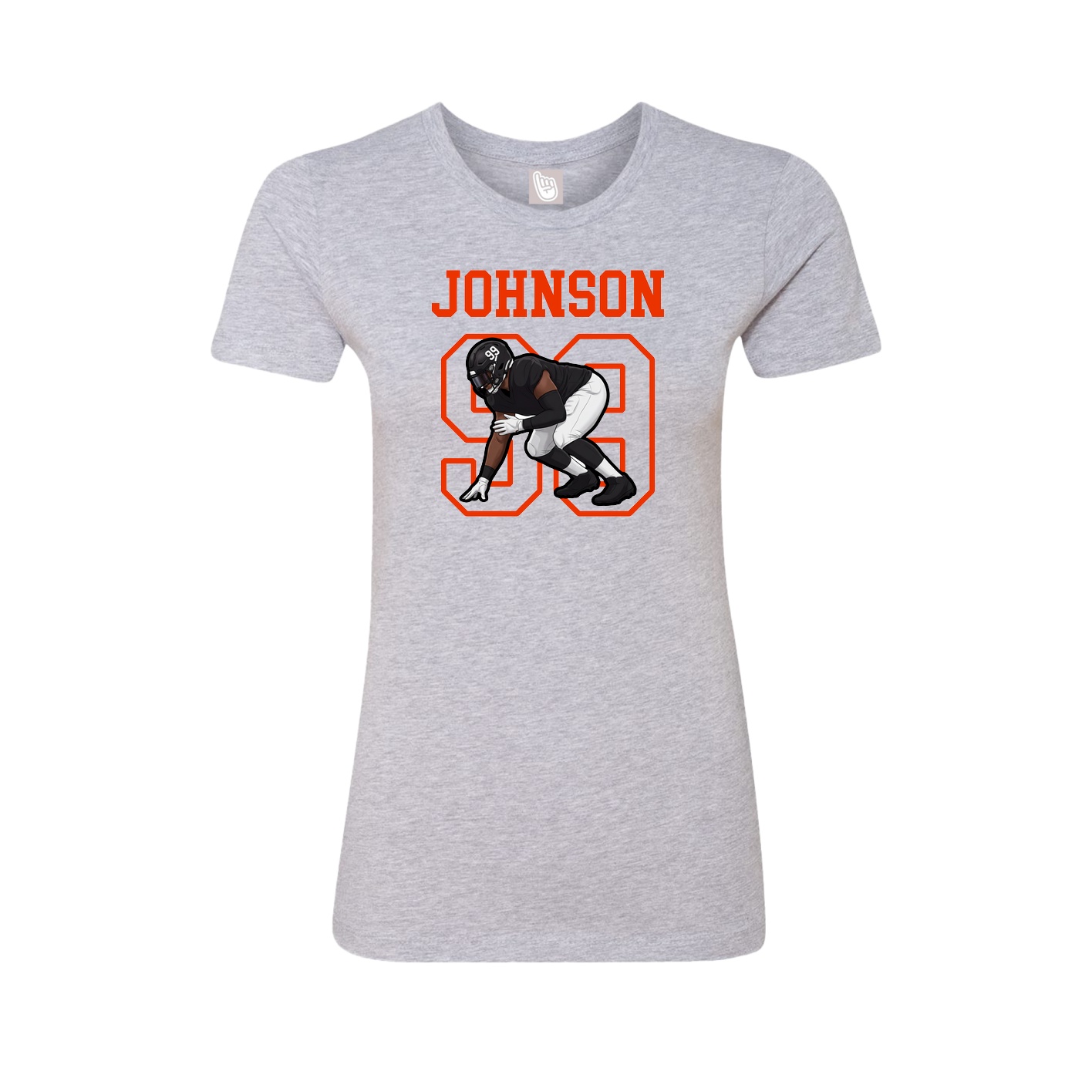 Fitted Women's Tee — Shirsey in Grey