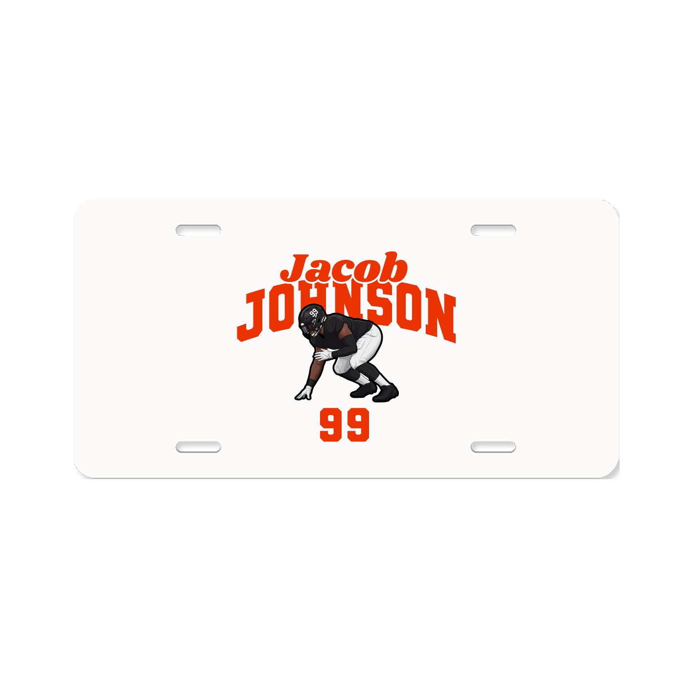 License Plate — Signature Arch in Classic