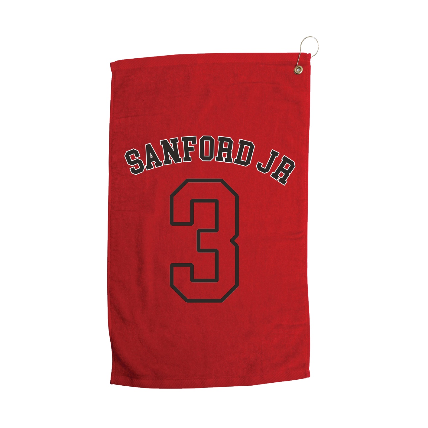 Golf Towel — Shirsey Arch in Red