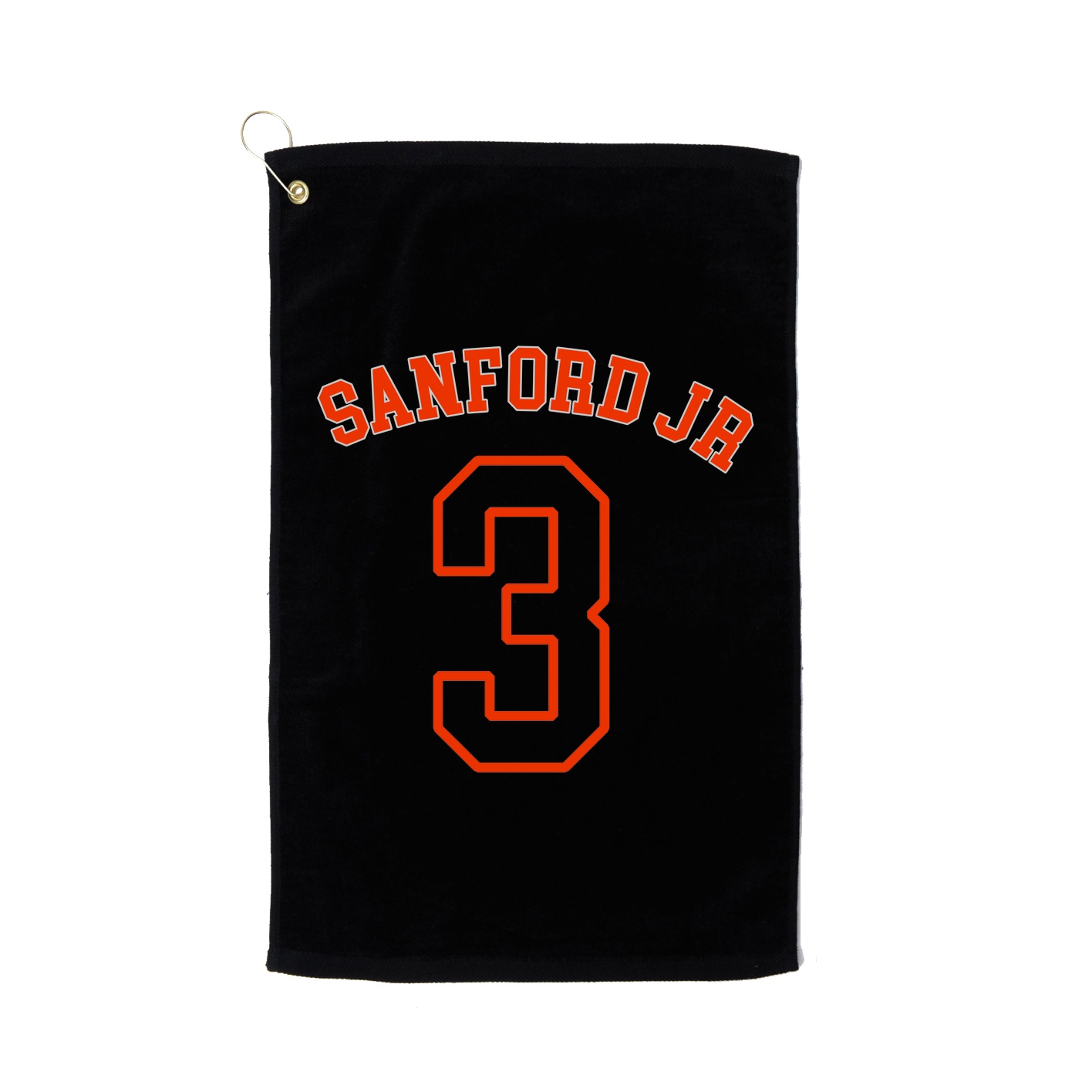 Golf Towel — Shirsey Arch in Black