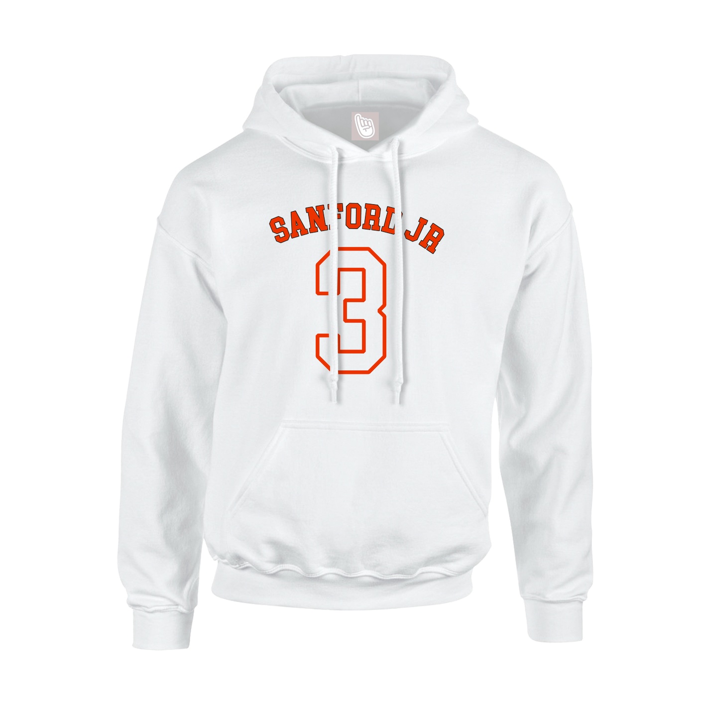 Hoodie — Shirsey Arch in White