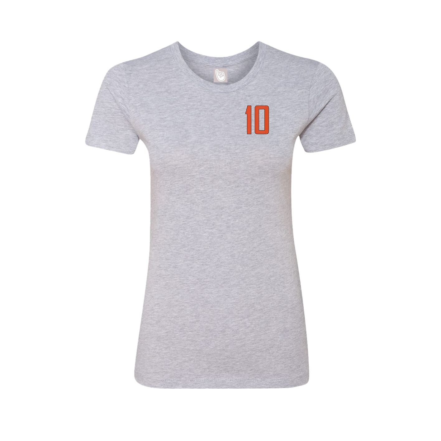 Womens Tee — Front Shirsy in Grey