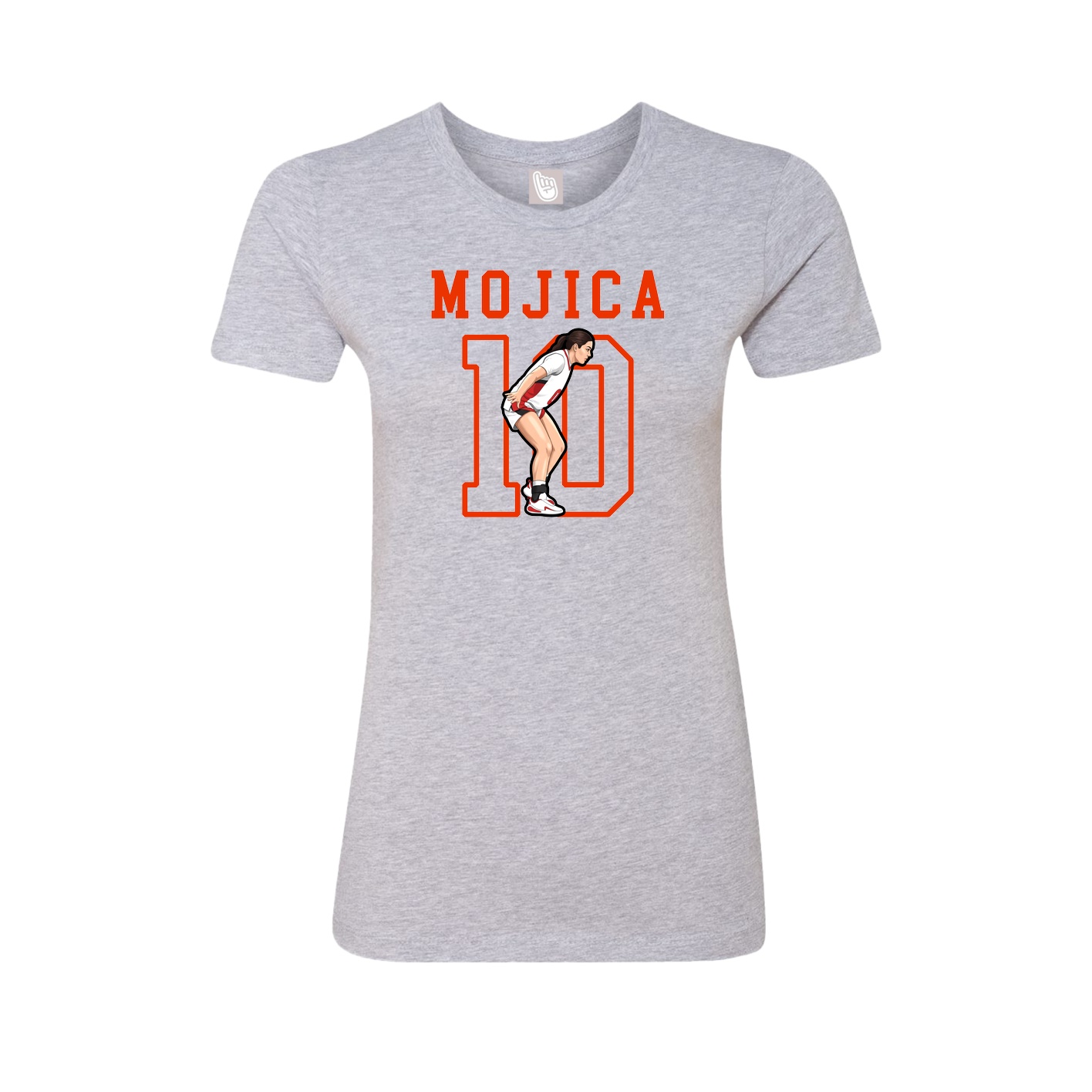 Fitted Women's Tee — Shirsey in Grey