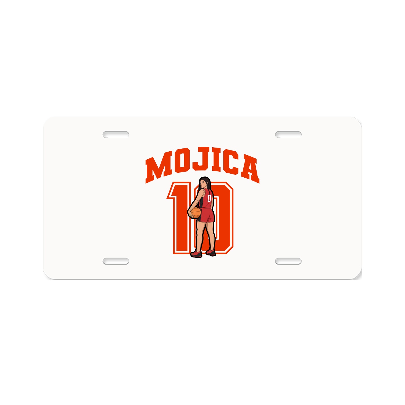 License Plate — Number in Classic