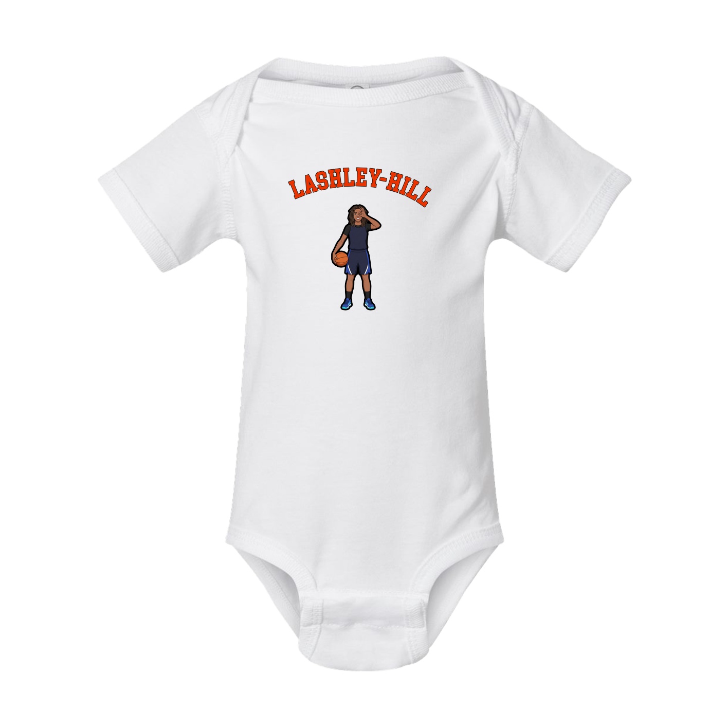Baby Onesie — Shirsey Arch in White