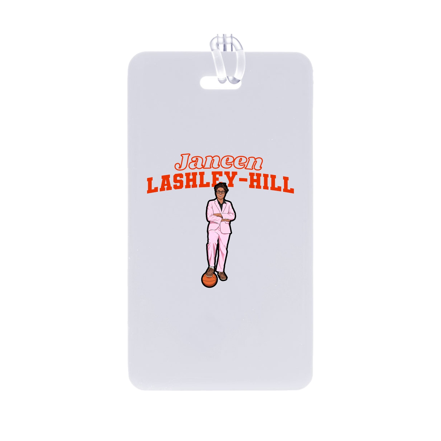 Bag Tag — Name Arch in Classic