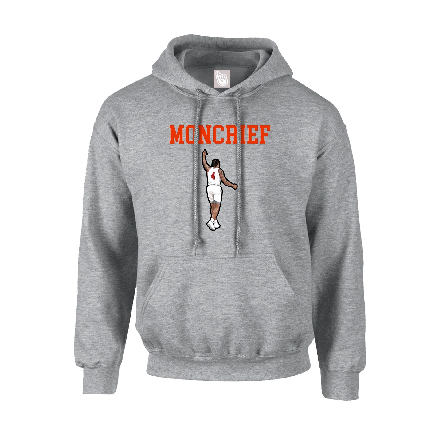 Hoodie — Shirsey in Grey