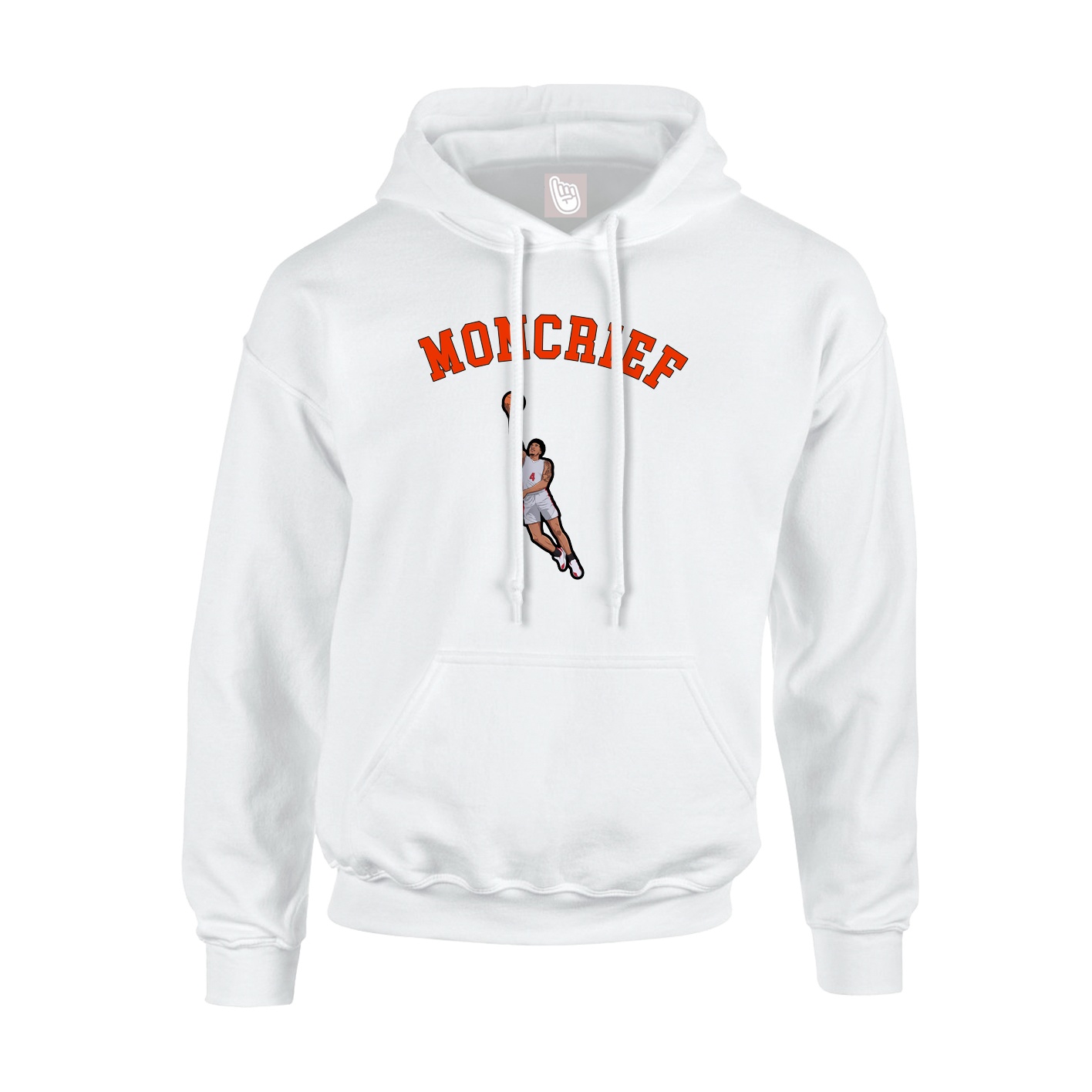Hoodie — Shirsey Arch in White