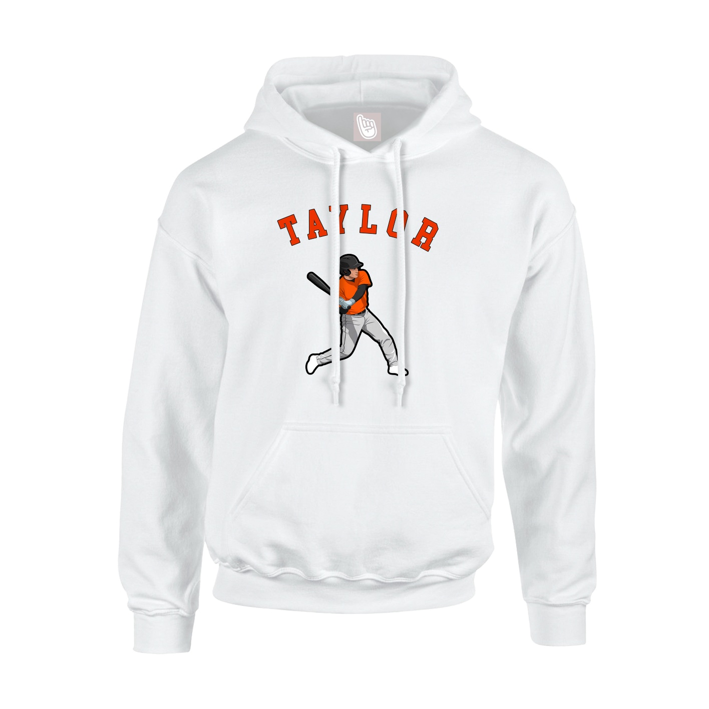 Hoodie — Shirsey Arch in White