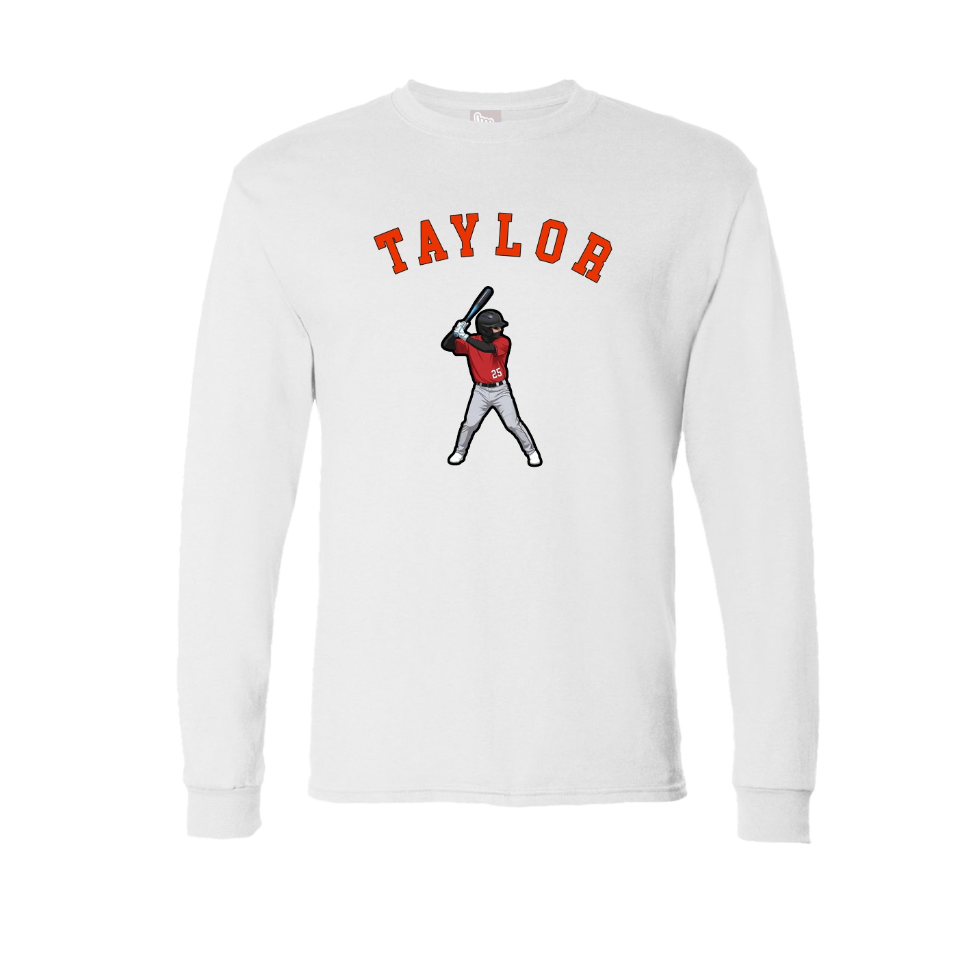 Long Sleeve Tee — Shirsey Arch in White