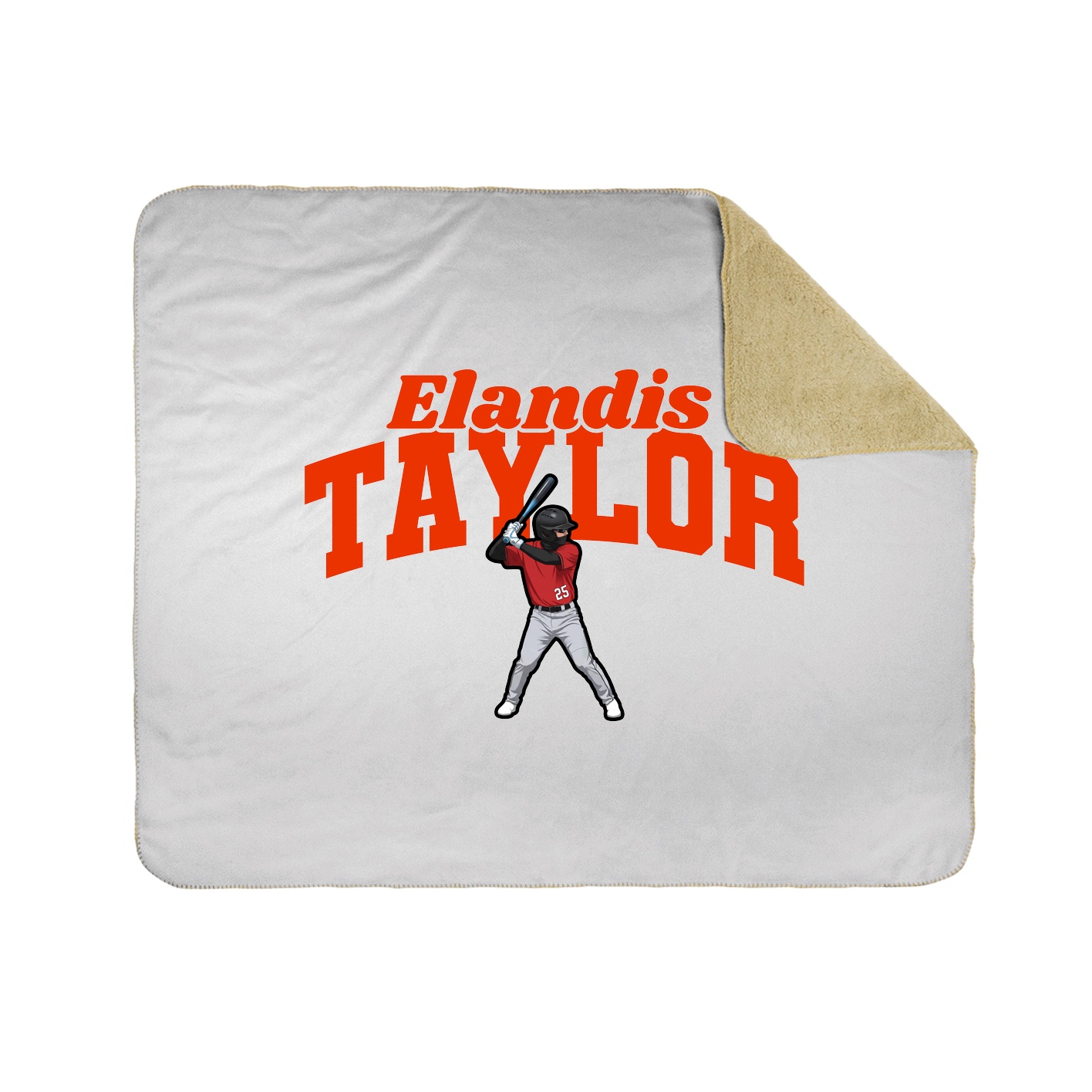 Throw Blanket — Signature Arch in White