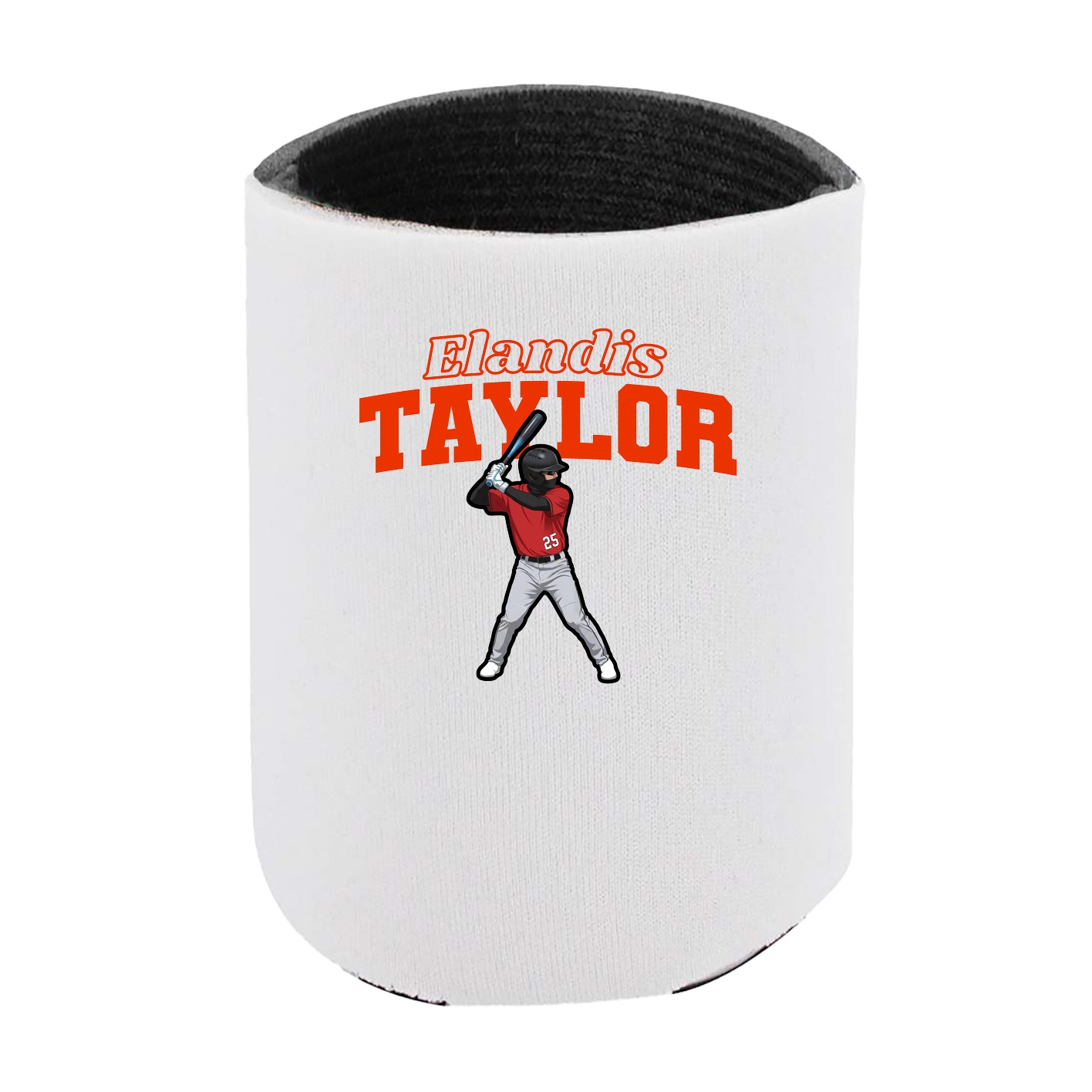 Can Holder — Name Arch in White
