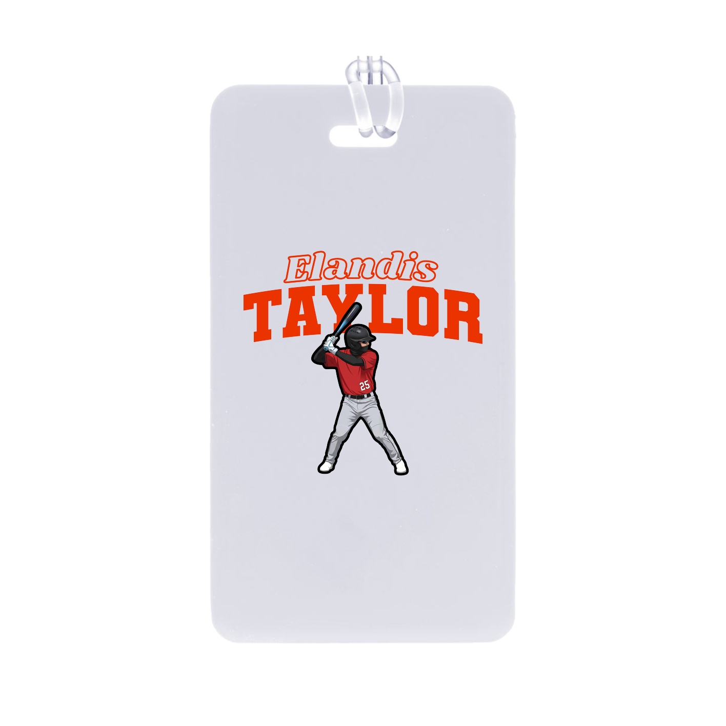 Bag Tag — Name Arch in Classic