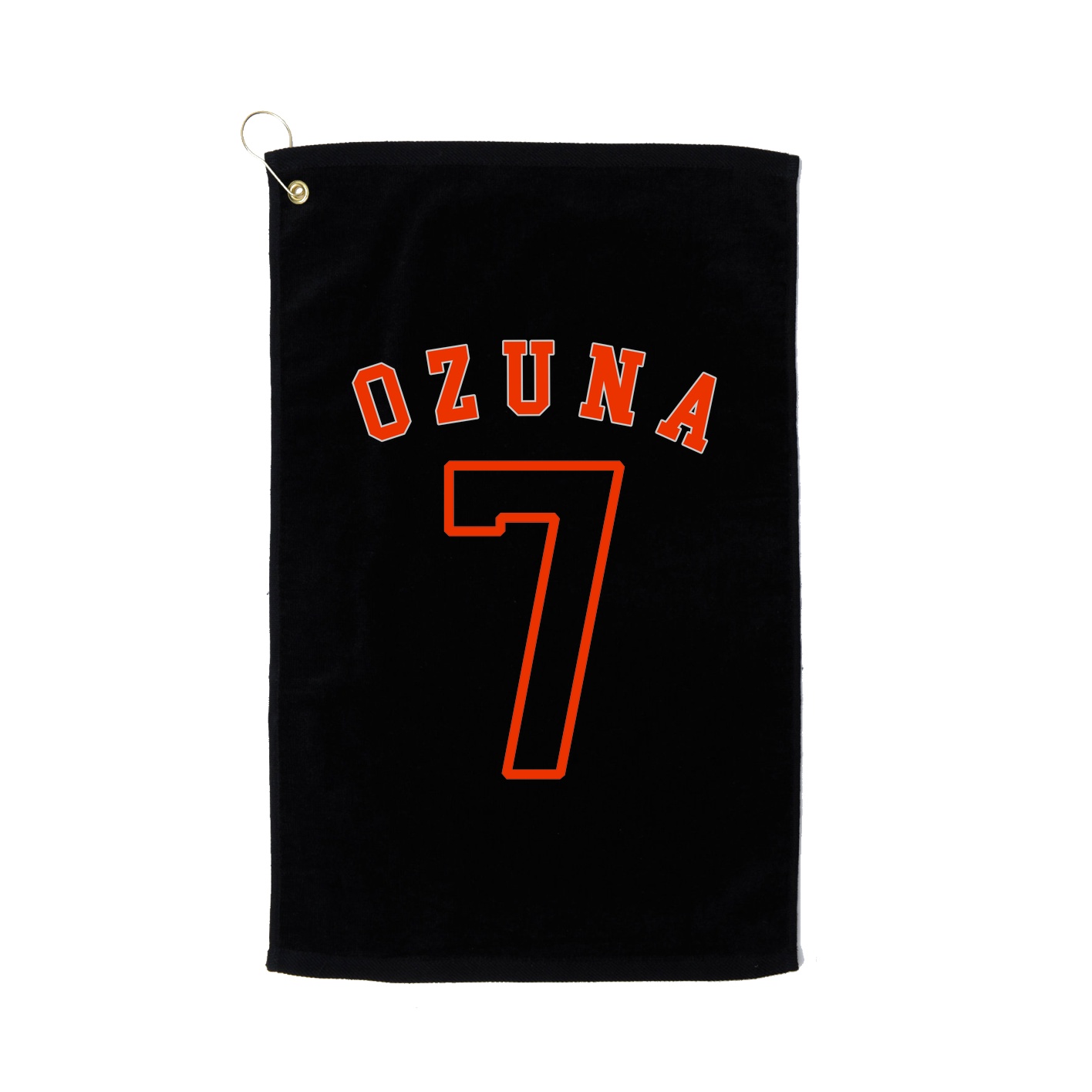 Golf Towel — Shirsey Arch in Black