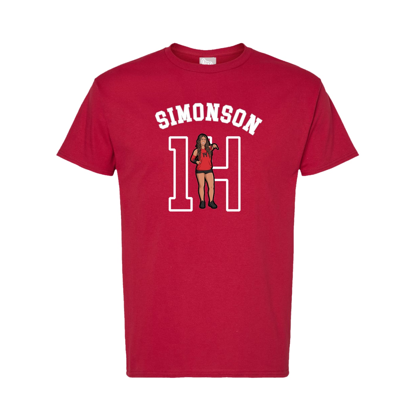 Tee — Shirsey Arch in Crimson