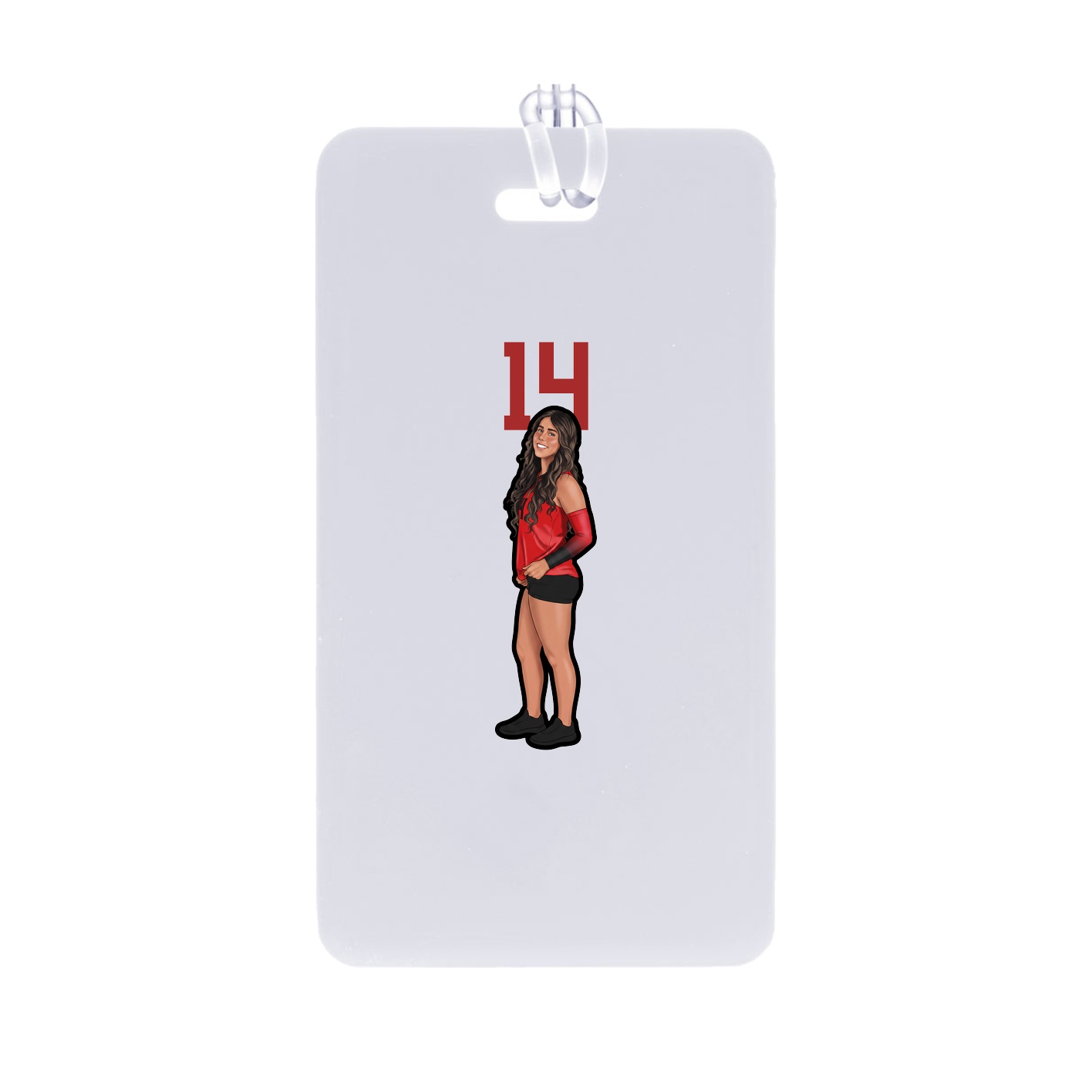 Bag Tag — Number Top in Classic