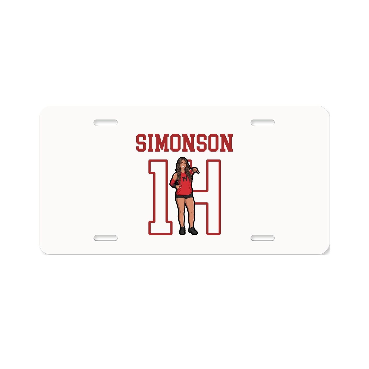 License Plate — Shirsey in Classic