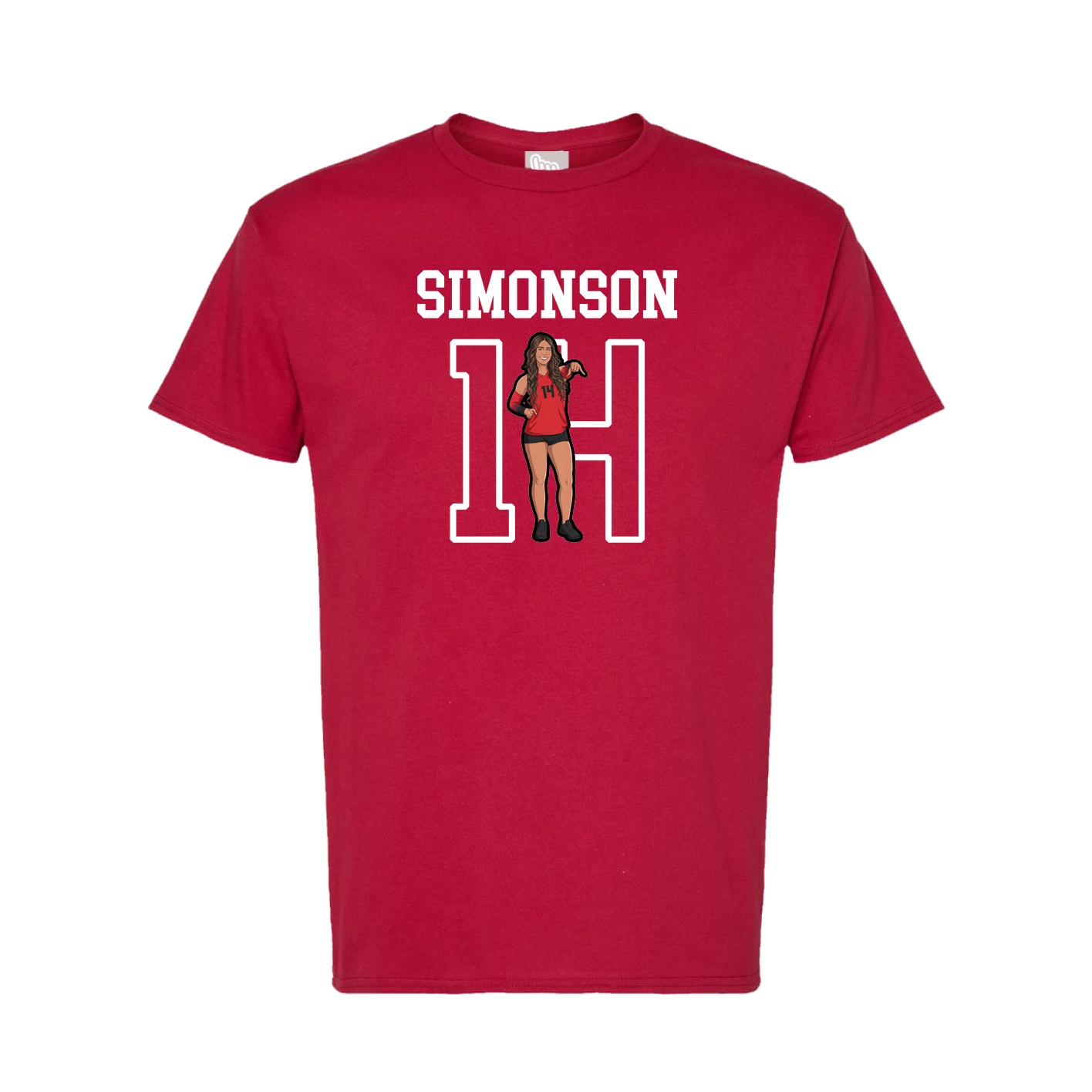 Tee — Shirsey in Crimson