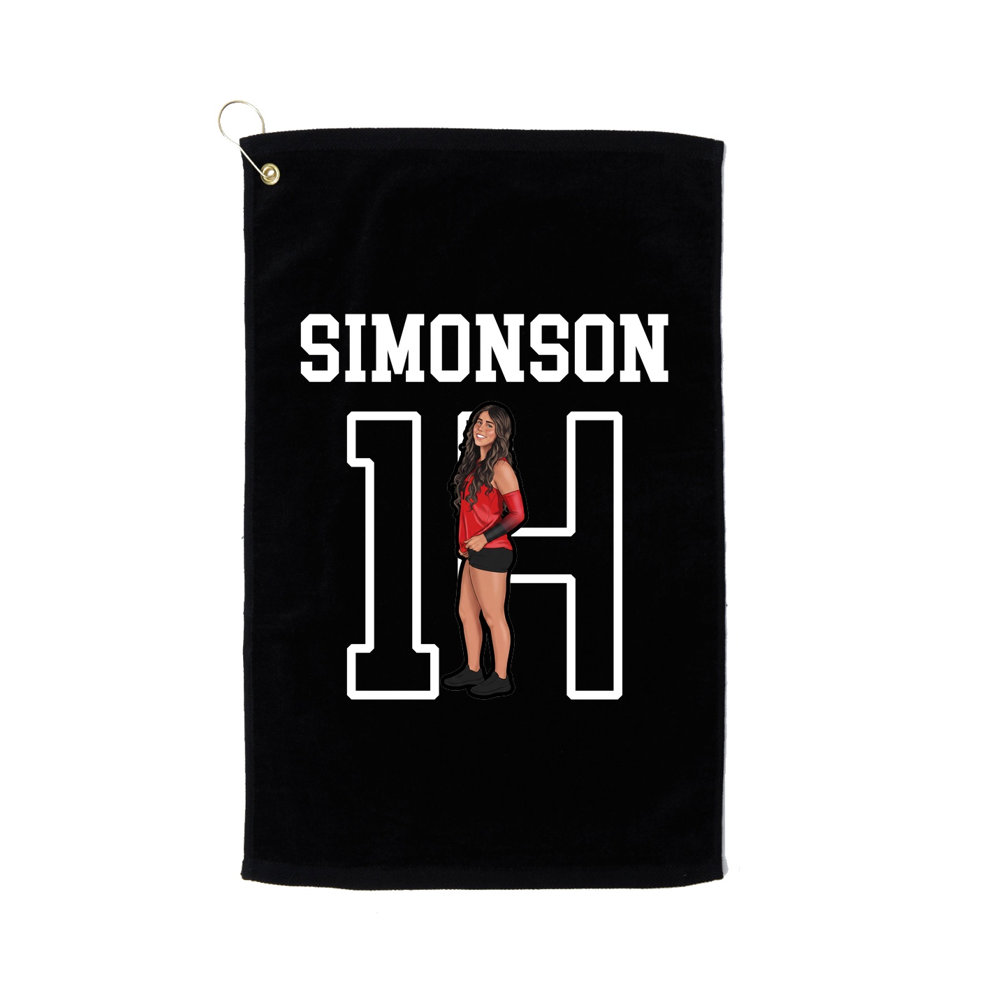 Golf Towel — Shirsey in Black