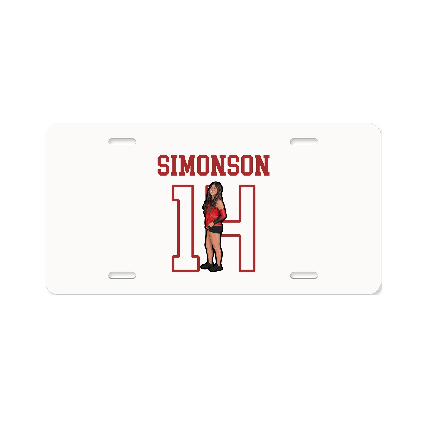 License Plate — Shirsey in Classic