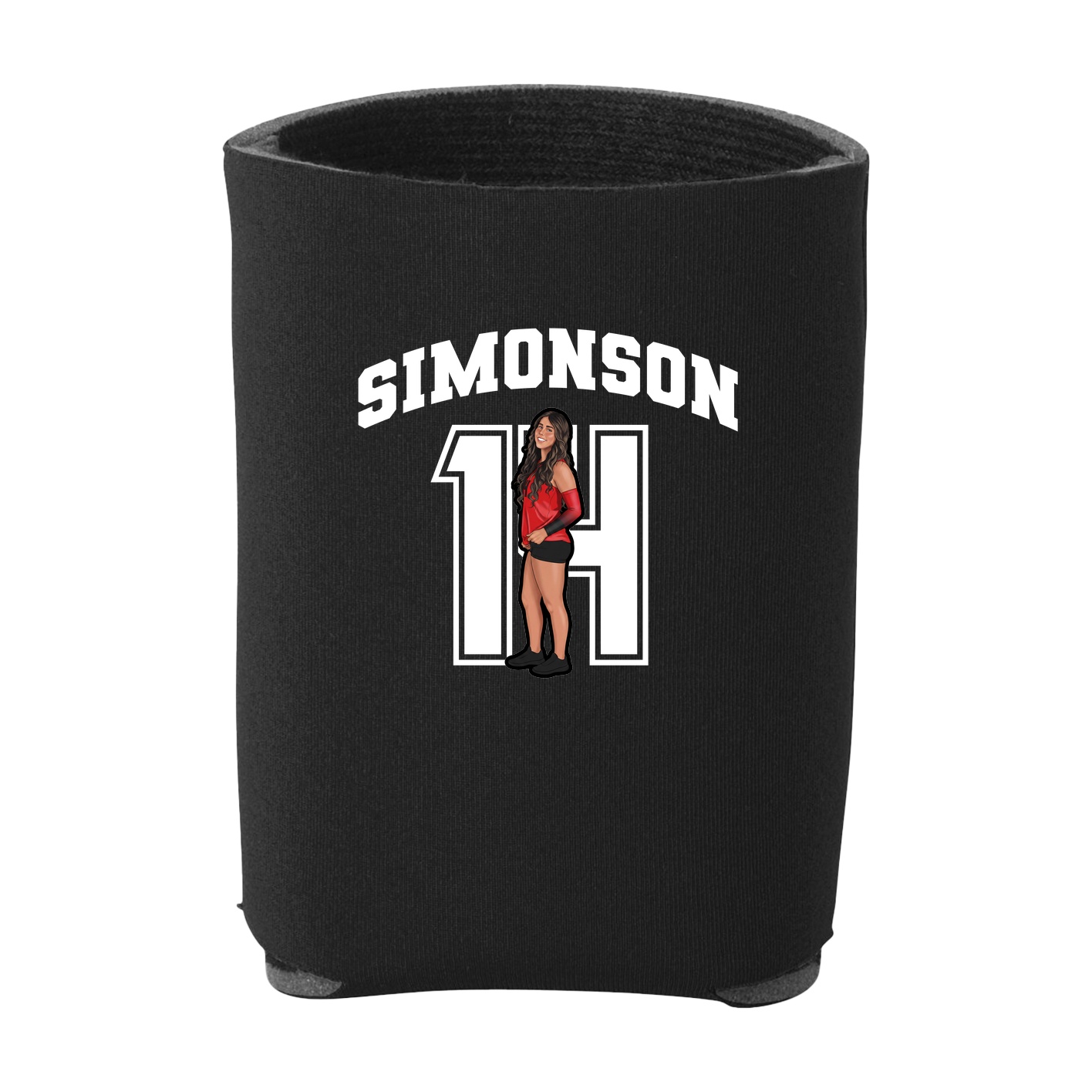 Can Holder — Number in Black