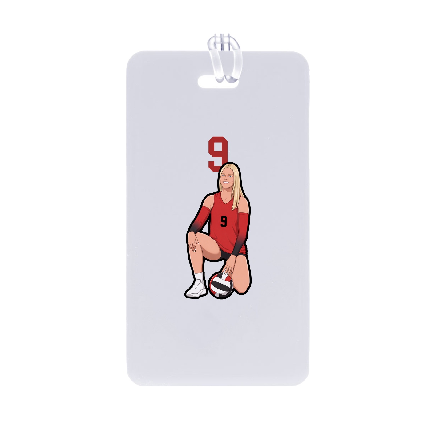 Bag Tag — Number Top in Classic