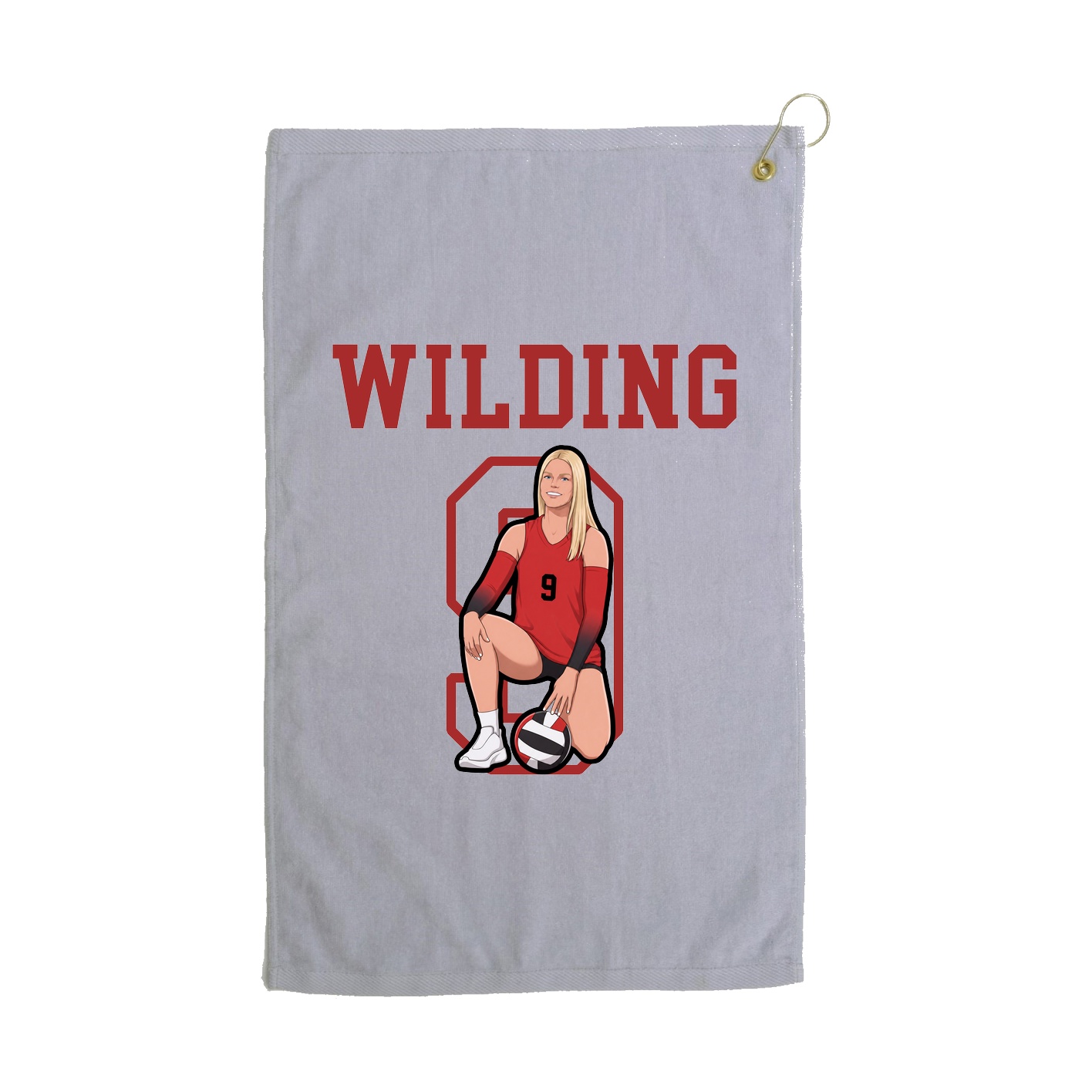 Golf Towel — Shirsey in Grey