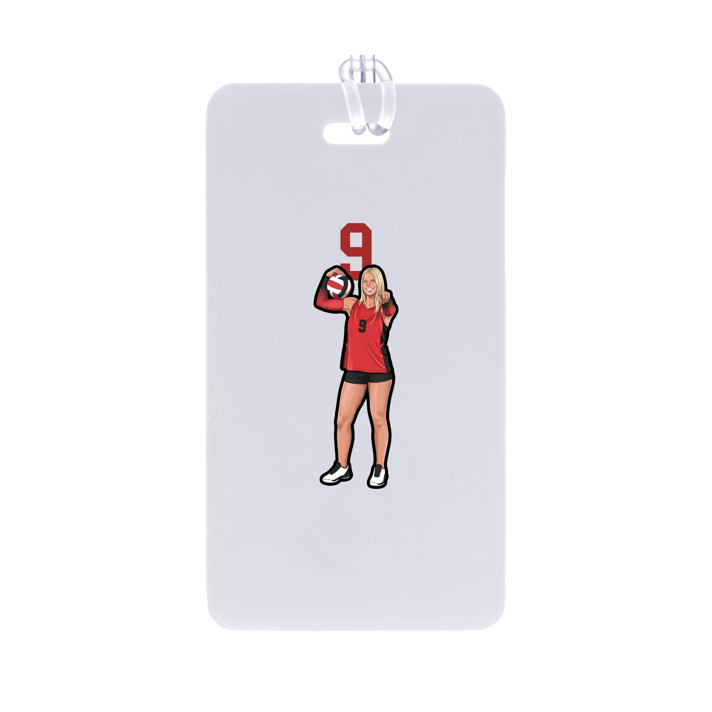 Bag Tag — Number Top in Classic