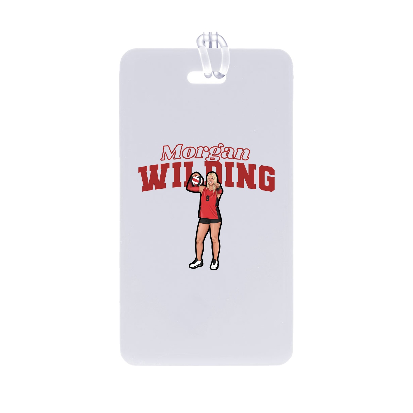 Bag Tag — Name Arch in Classic