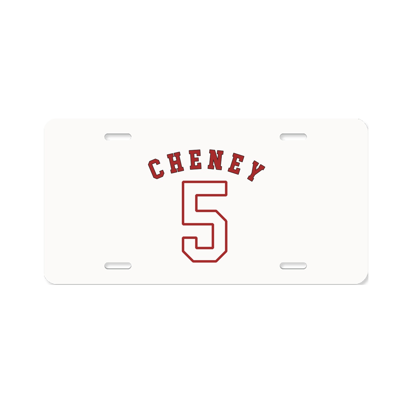 License Plate — Shirsey Arch in Classic