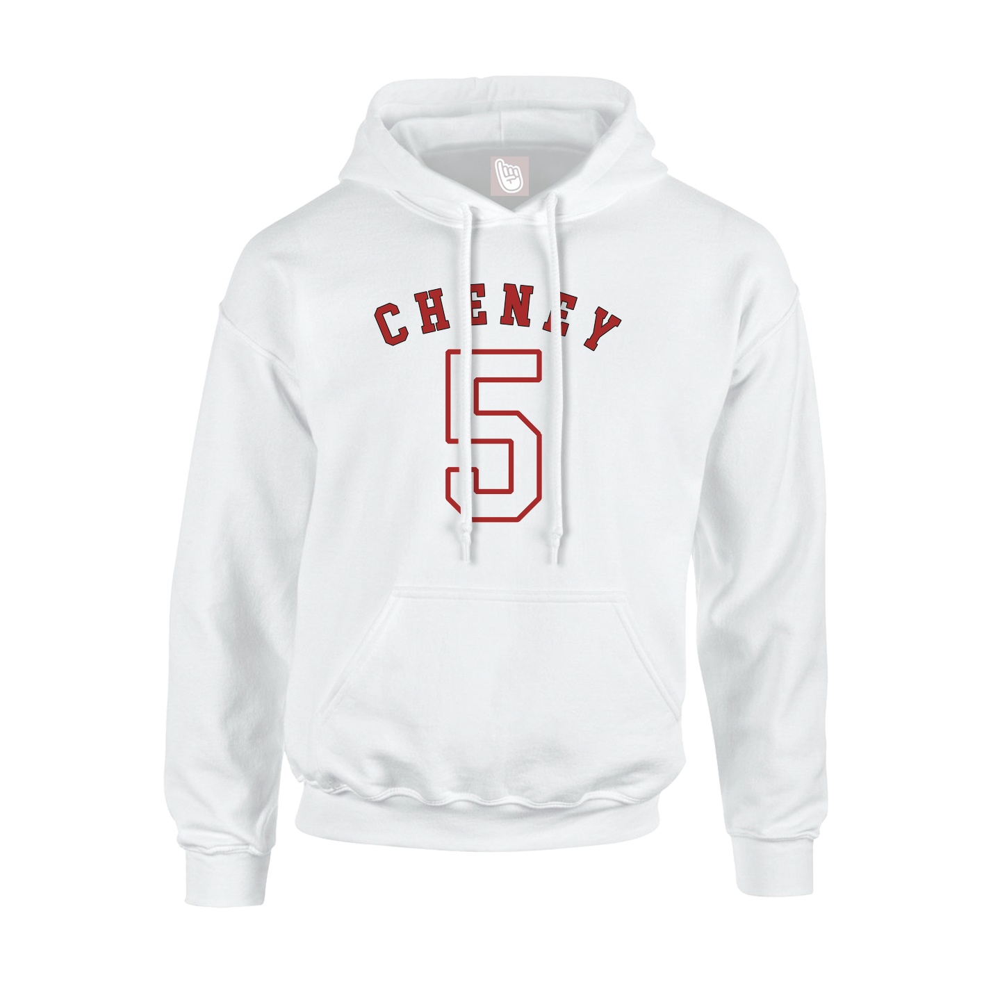 Hoodie — Shirsey Arch in White