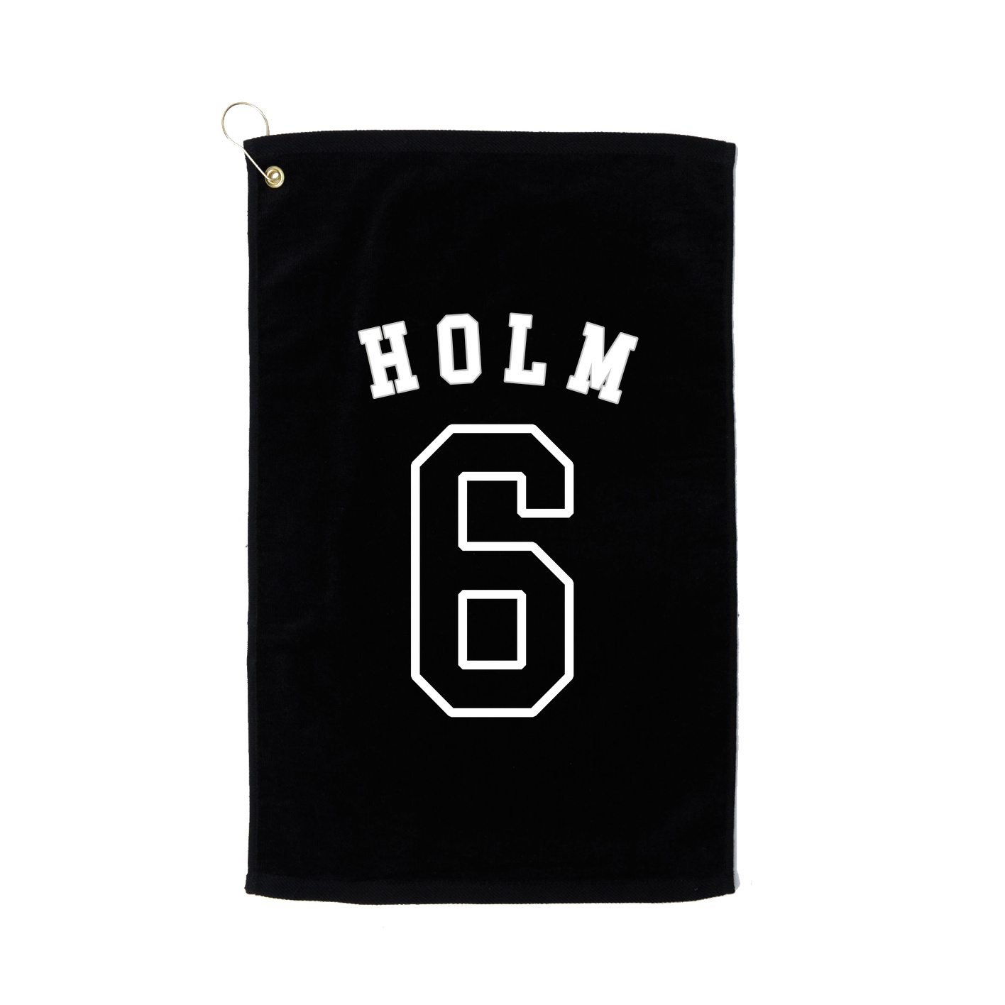 Golf Towel — Shirsey Arch in Black
