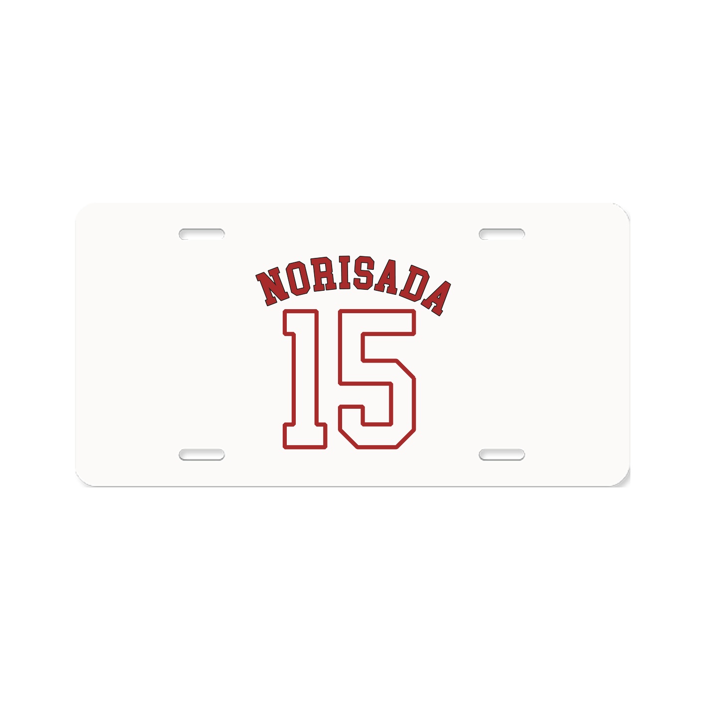 License Plate — Shirsey Arch in Classic