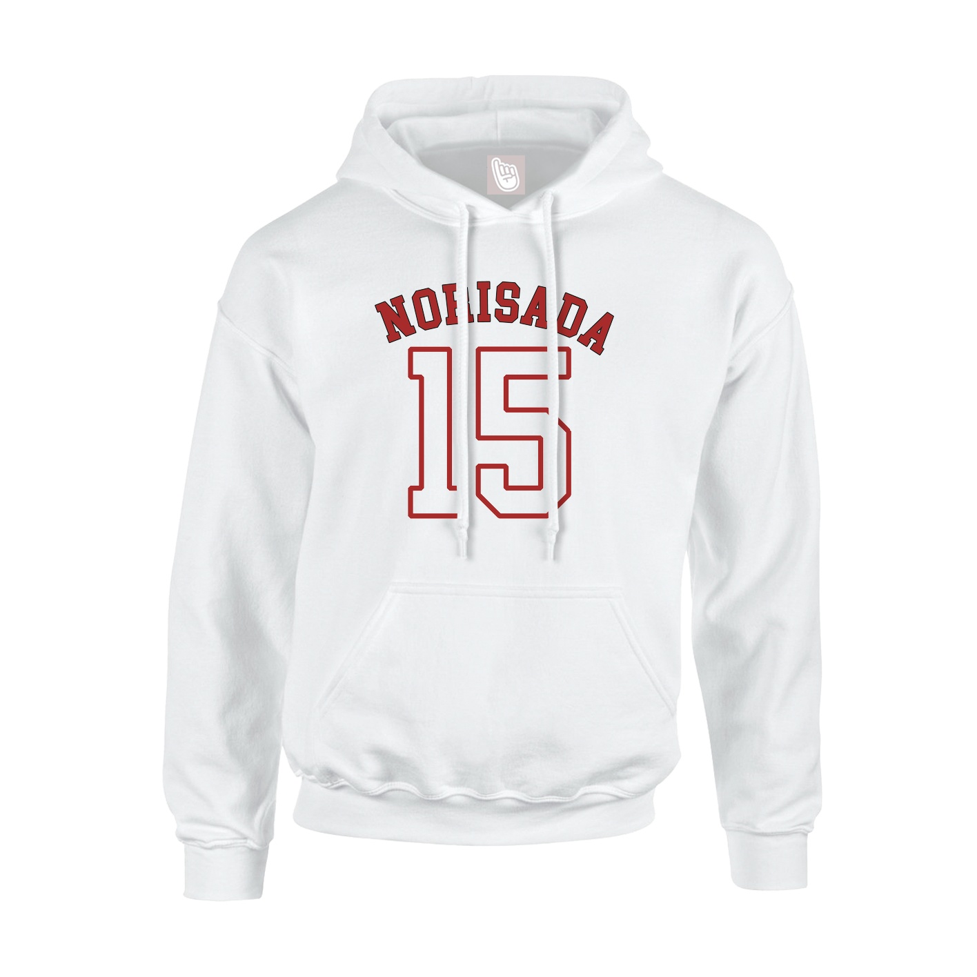 Hoodie — Shirsey Arch in White