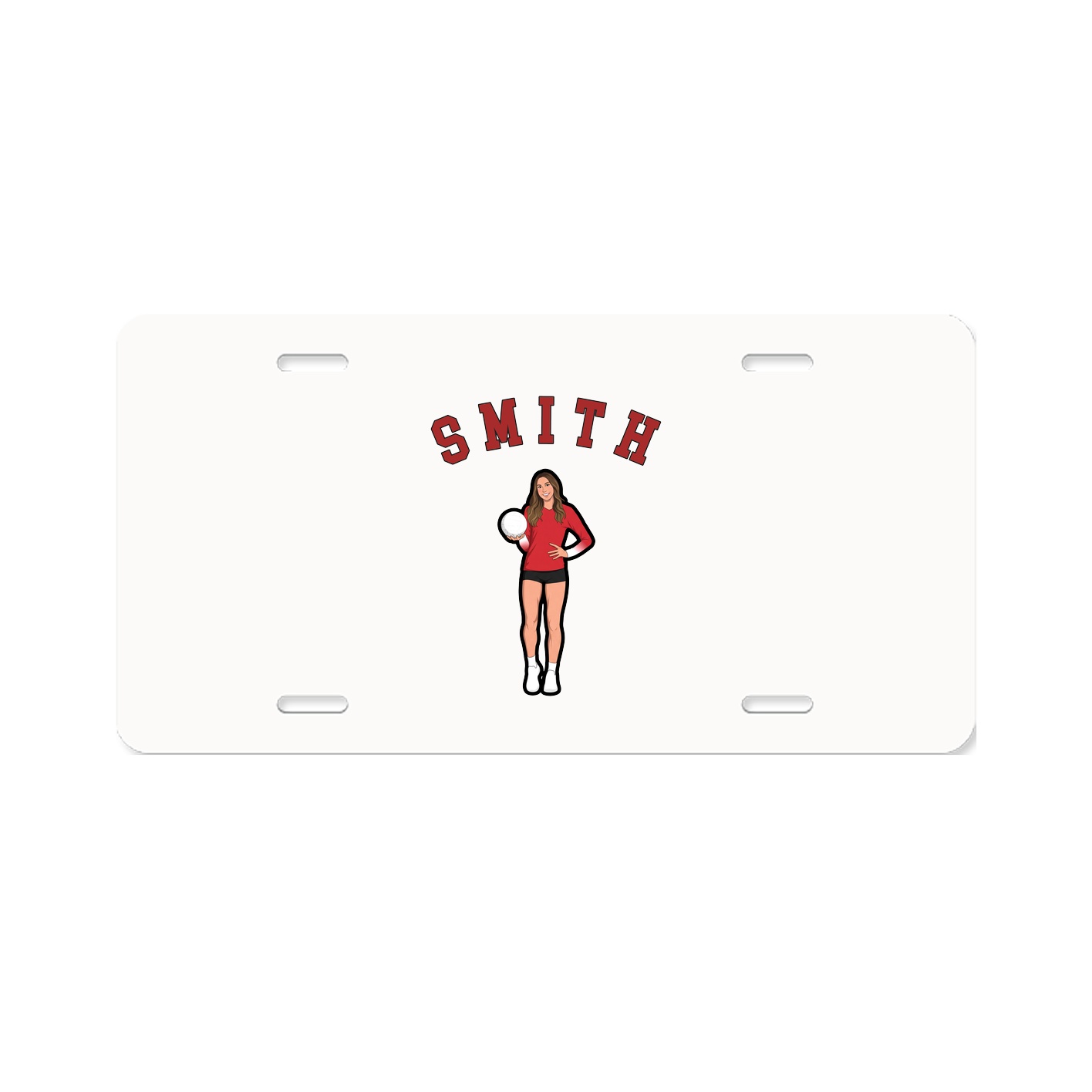 License Plate — Shirsey Arch in Classic