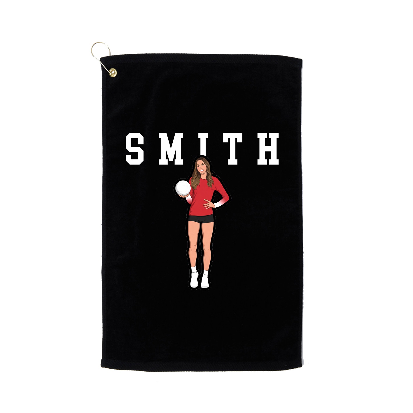 Golf Towel — Shirsey in Black
