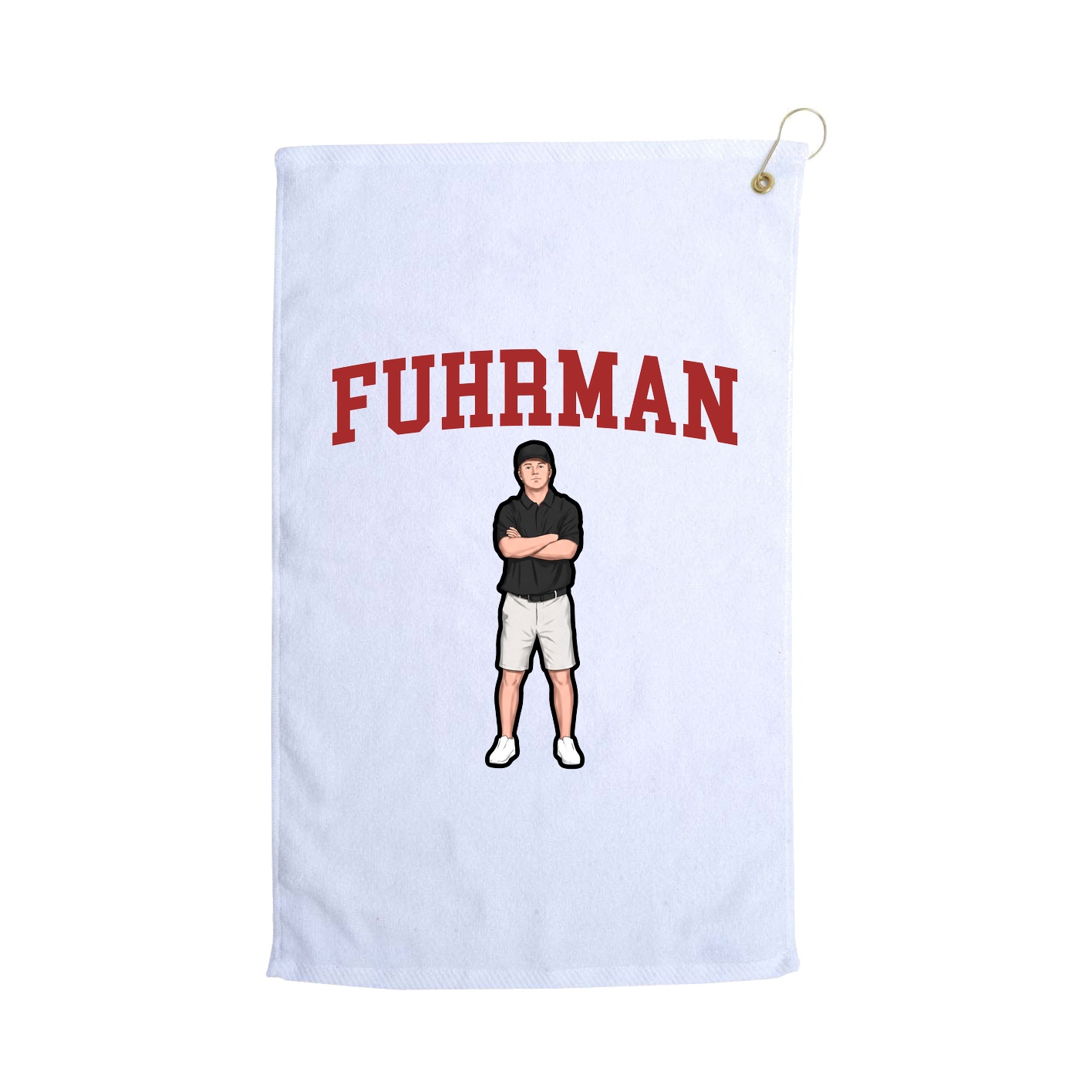 Golf Towel — Shirsey in White
