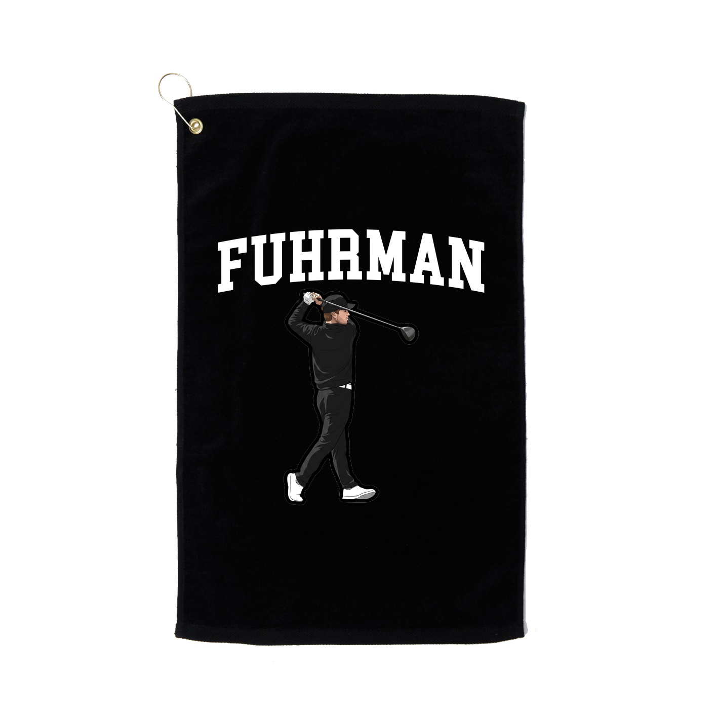 Golf Towel — Shirsey in Black