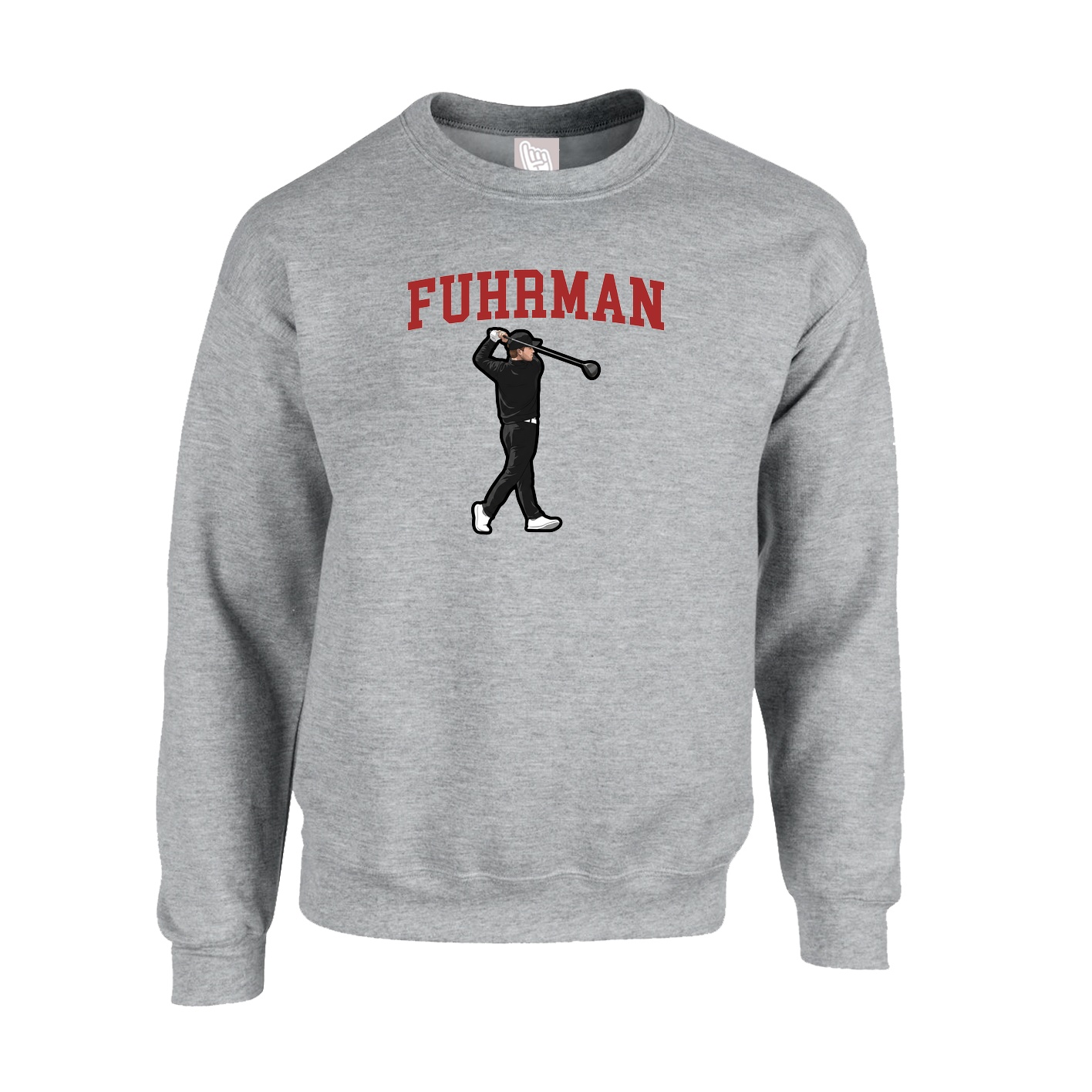 Fleece Crew — Shirsey in Grey